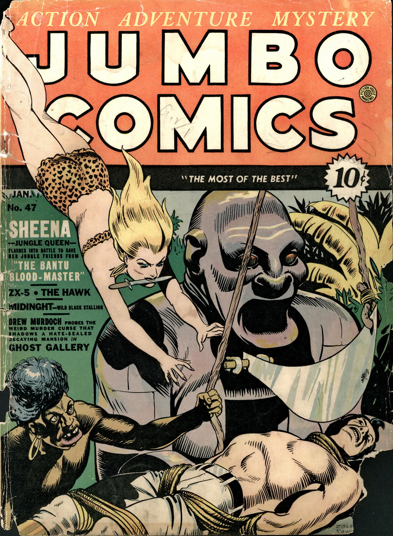 Read online Jumbo Comics comic -  Issue #47 - 1