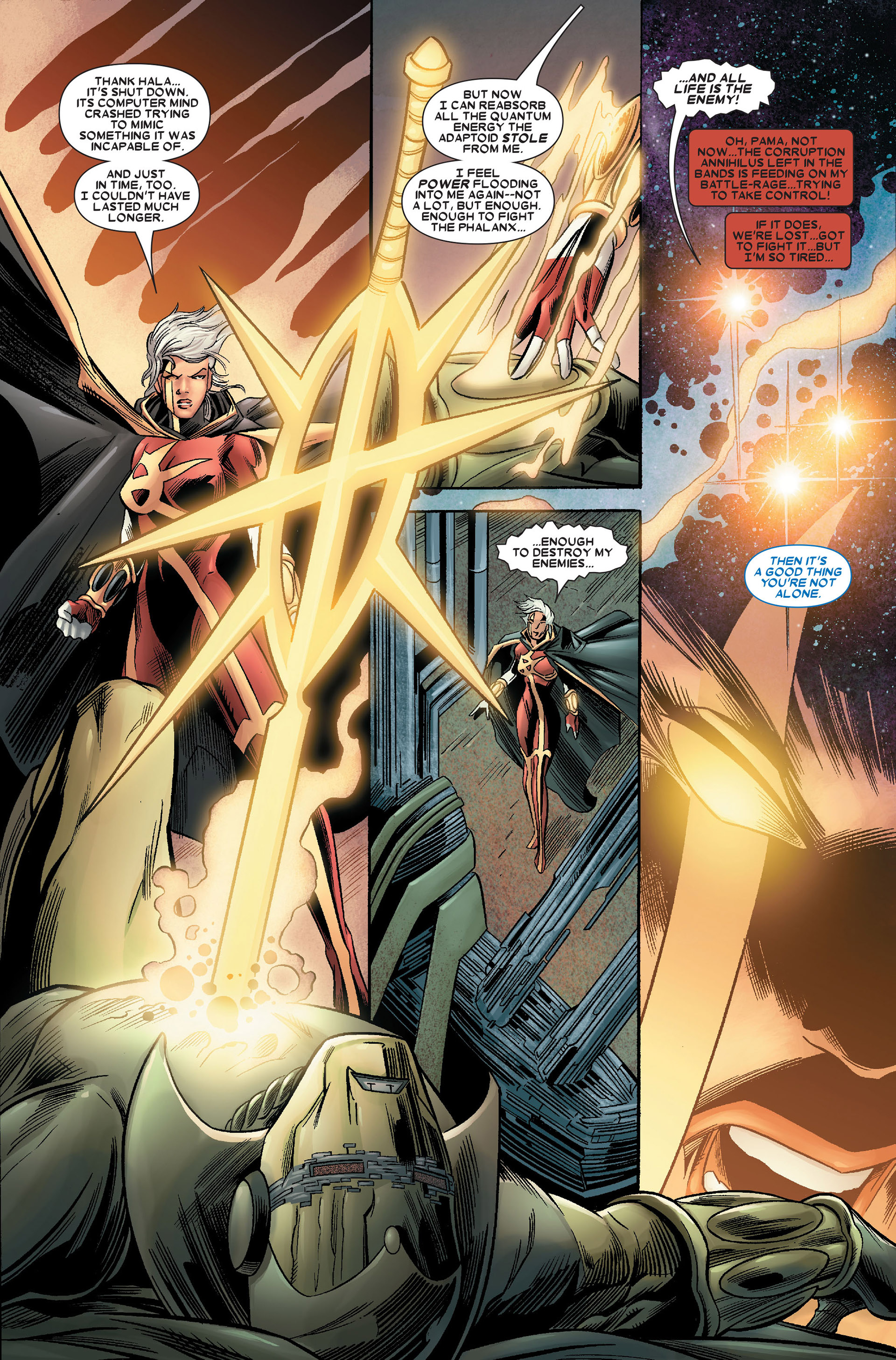 Read online Annihilation: Conquest - Quasar comic -  Issue #4 - 14