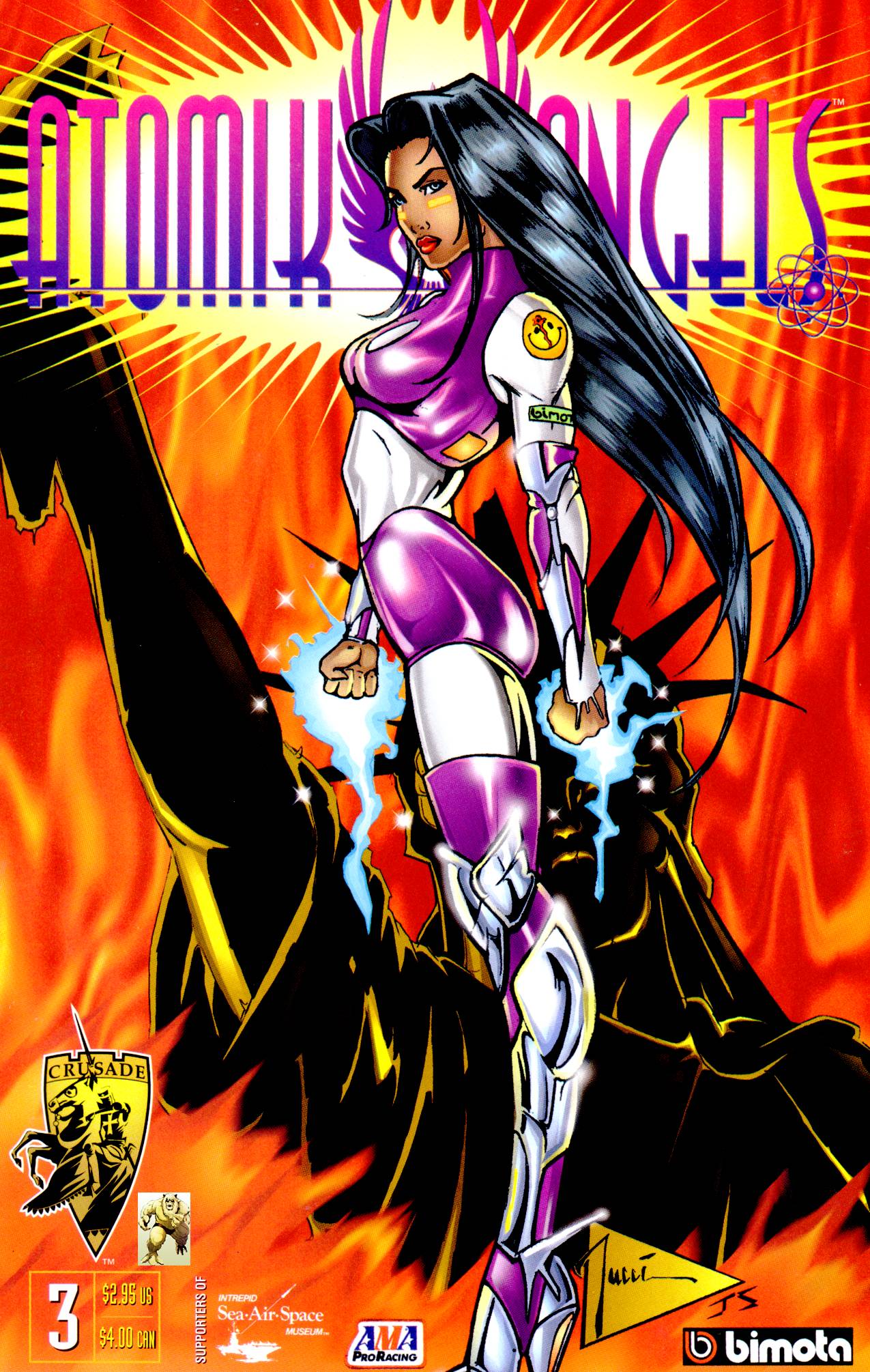 Read online Atomik Angels comic -  Issue #3 - 1