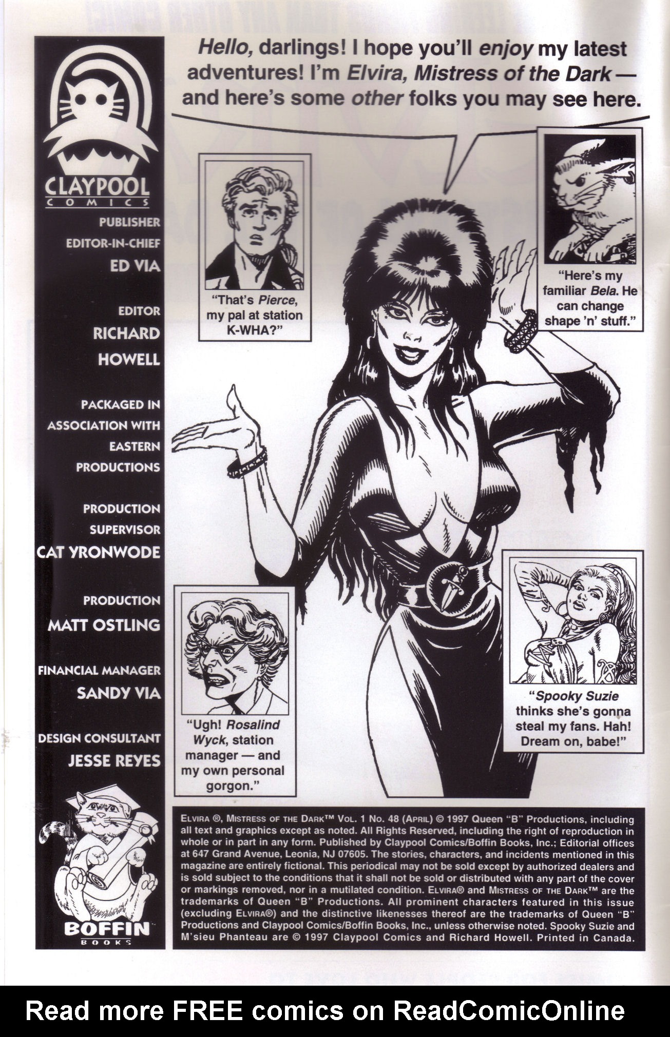 Read online Elvira, Mistress of the Dark comic -  Issue #48 - 2