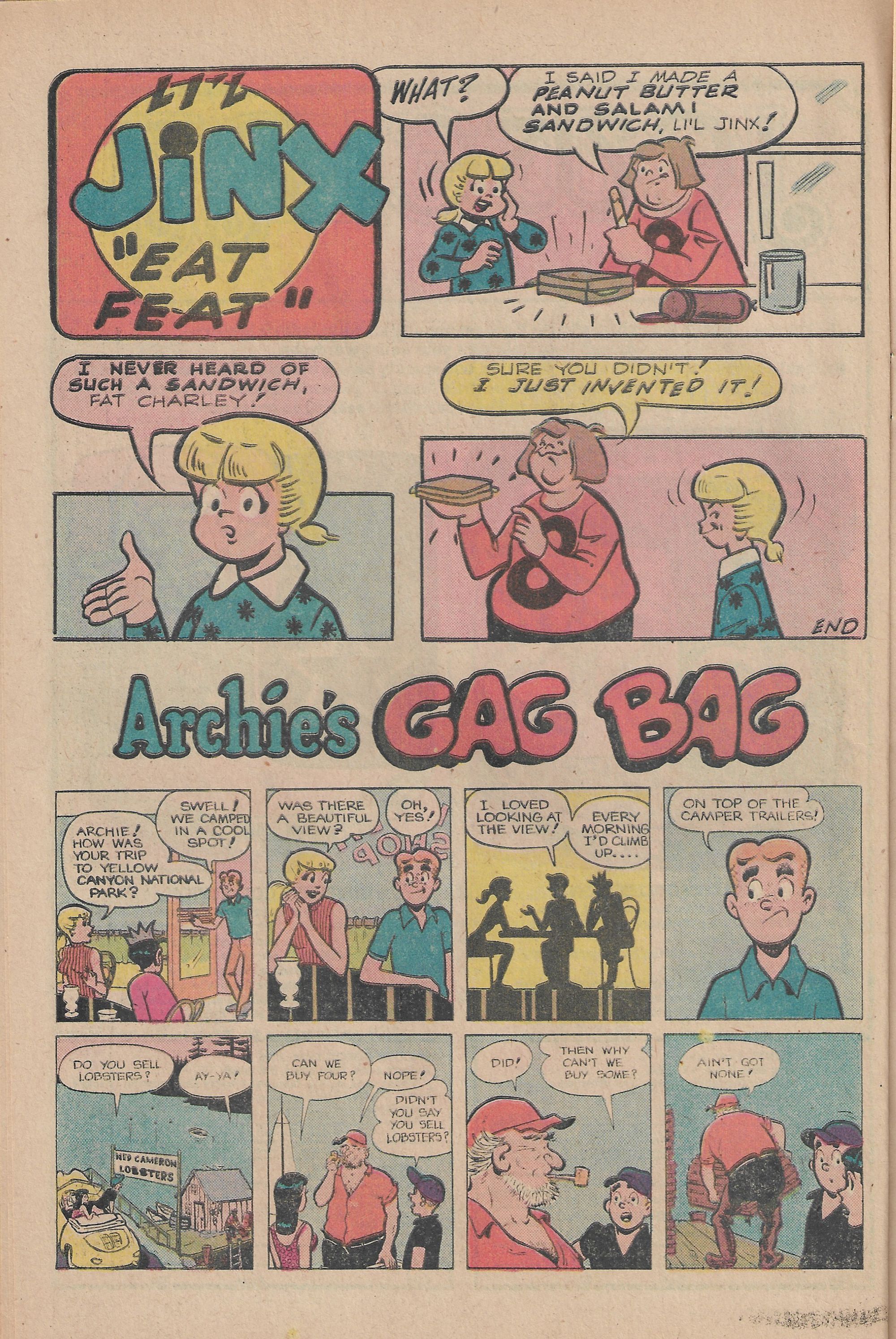 Read online Archie's TV Laugh-Out comic -  Issue #59 - 10