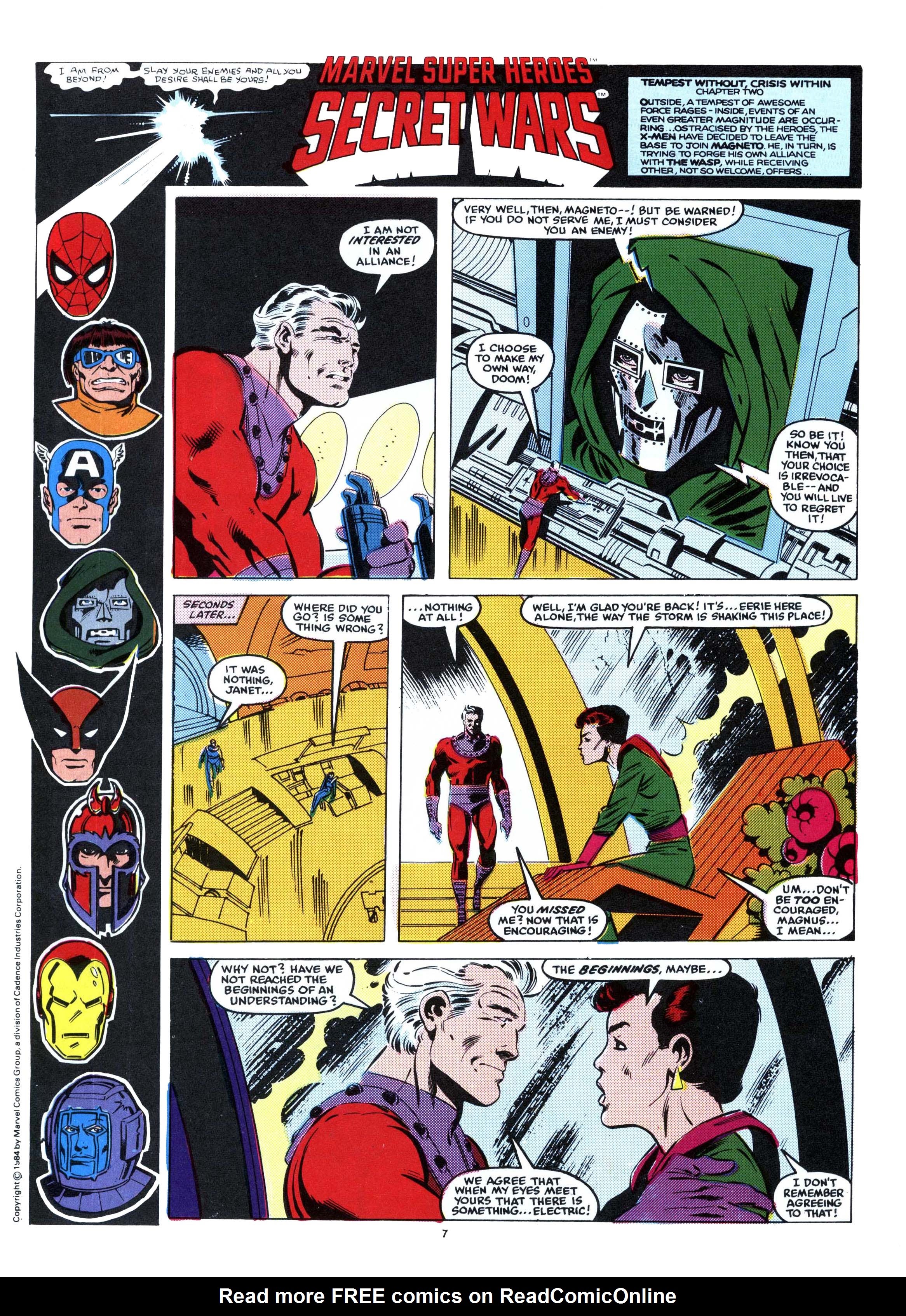 Read online Secret Wars (1985) comic -  Issue #5 - 7