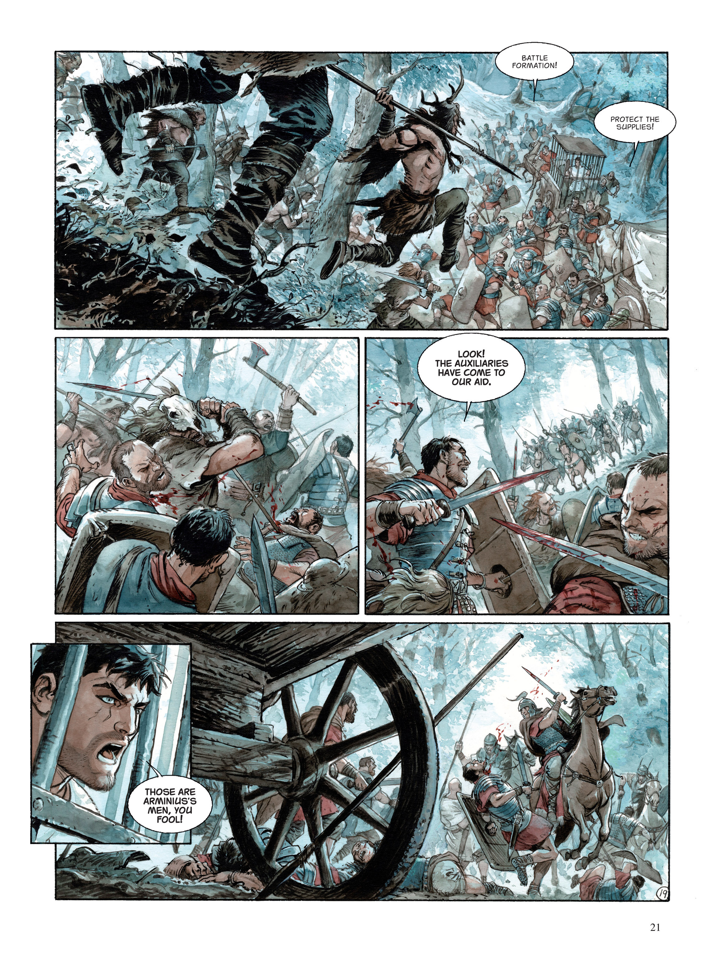 Read online The Eagles of Rome comic -  Issue # TPB 5 - 22