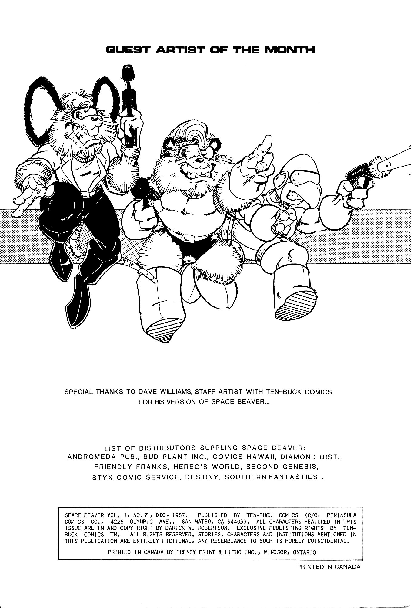 Read online Space Beaver comic -  Issue #7 - 2