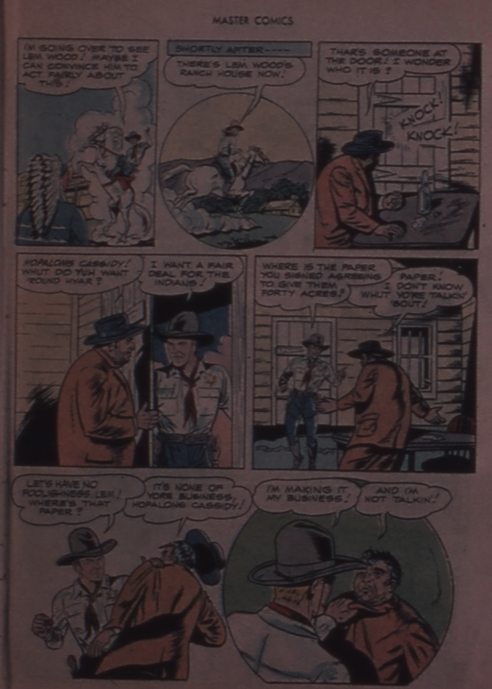 Read online Master Comics comic -  Issue #92 - 45