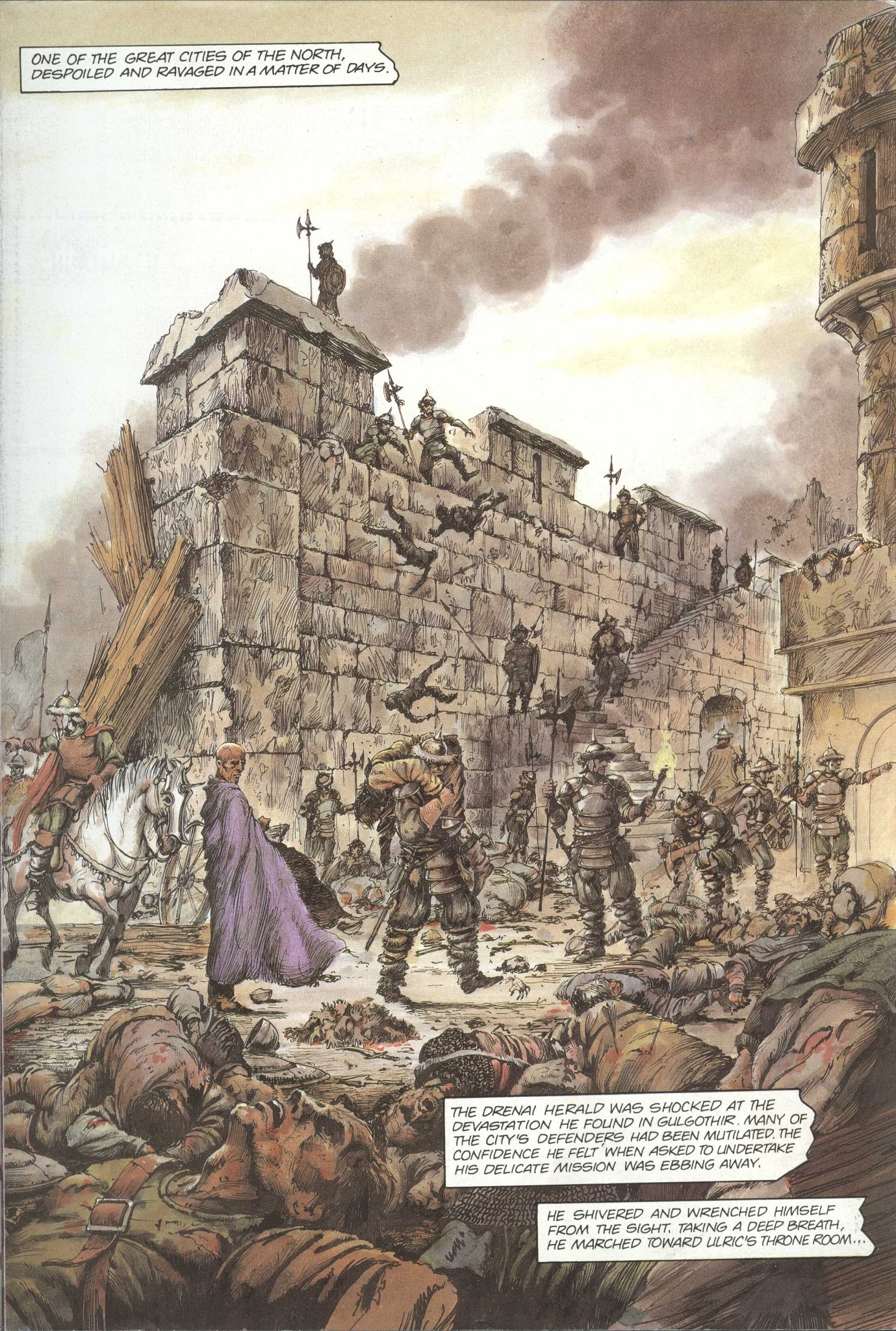 Read online David Gemmell's Legend: A Graphic Novel comic -  Issue # TPB - 4