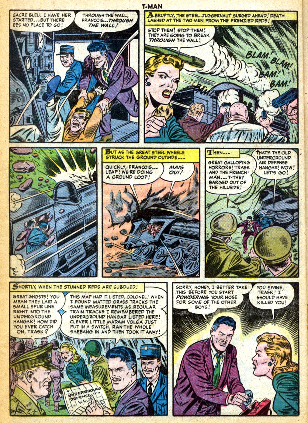Read online T-Man: World Wide Trouble Shooter comic -  Issue #23 - 12