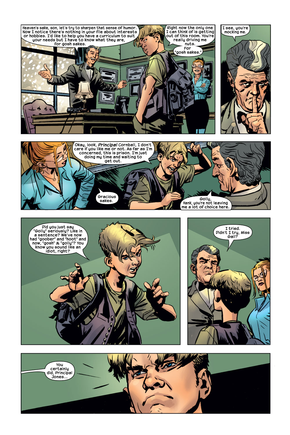 Read online Ultimate Adventures comic -  Issue #2 - 19