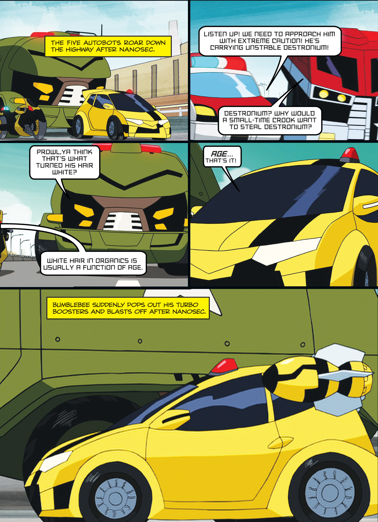 Read online Transformers Animated comic -  Issue #2 - 53
