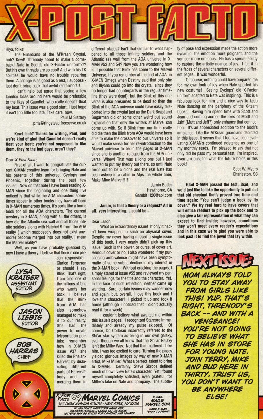 Read online X-Man comic -  Issue #57 - 24