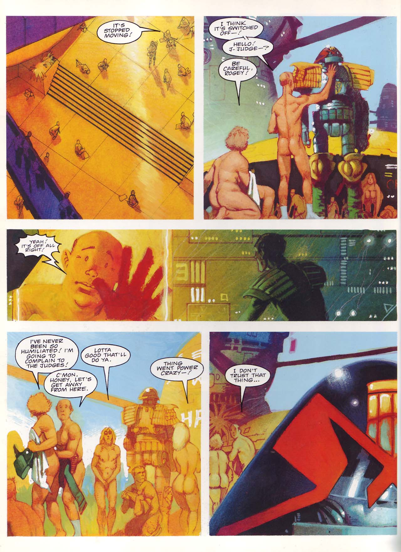 Read online Judge Dredd: Mechanismo comic -  Issue # TPB - 43