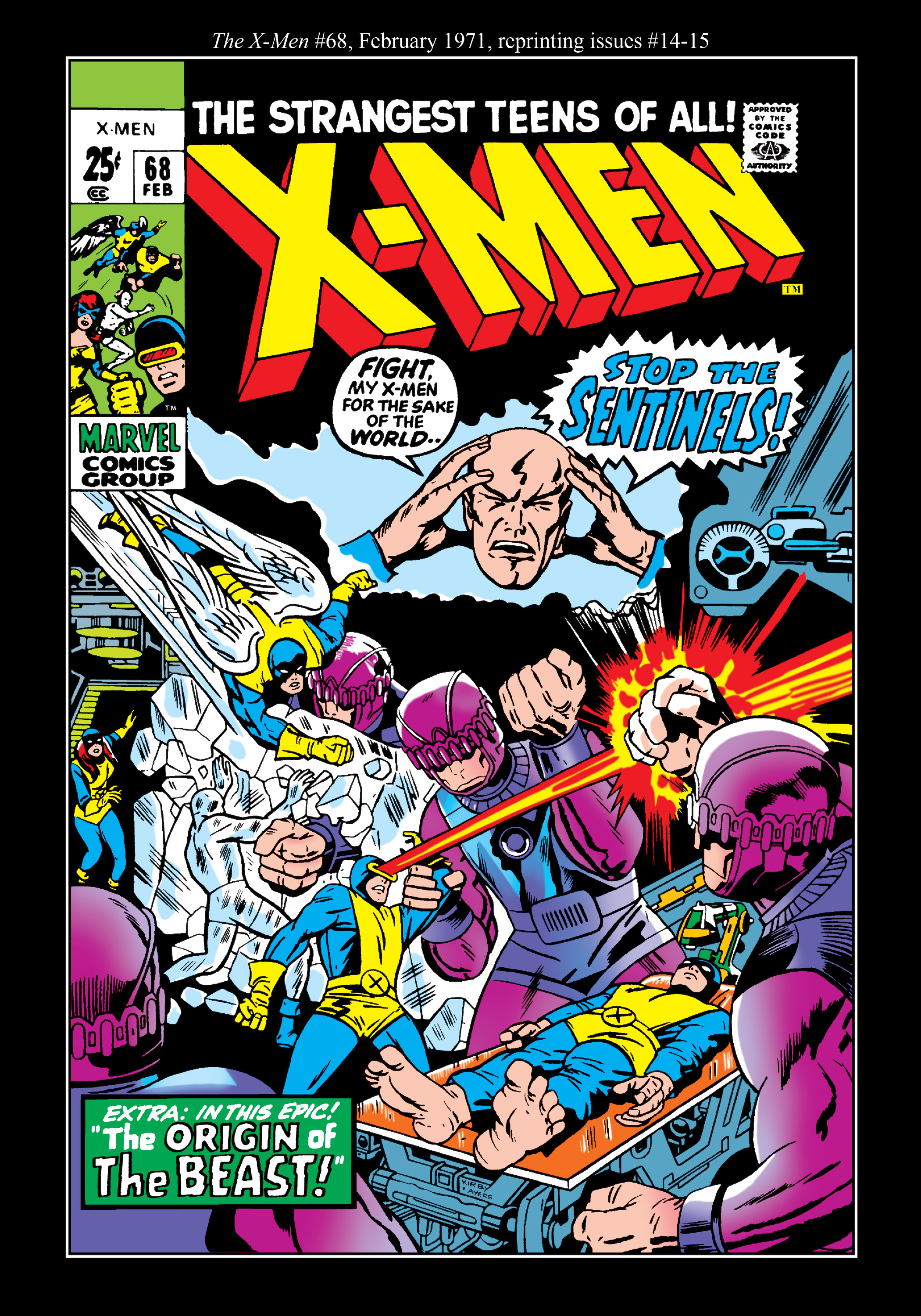 Read online Marvel Masterworks: The X-Men comic -  Issue # TPB 7 (Part 3) - 25