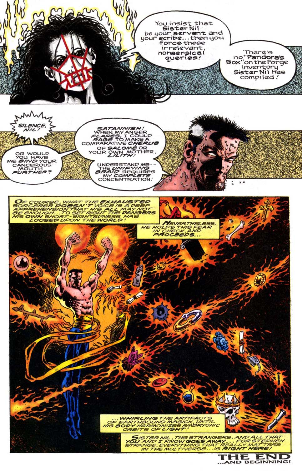 Read online Doctor Strange: Sorcerer Supreme comic -  Issue # _Annual 4 - 38