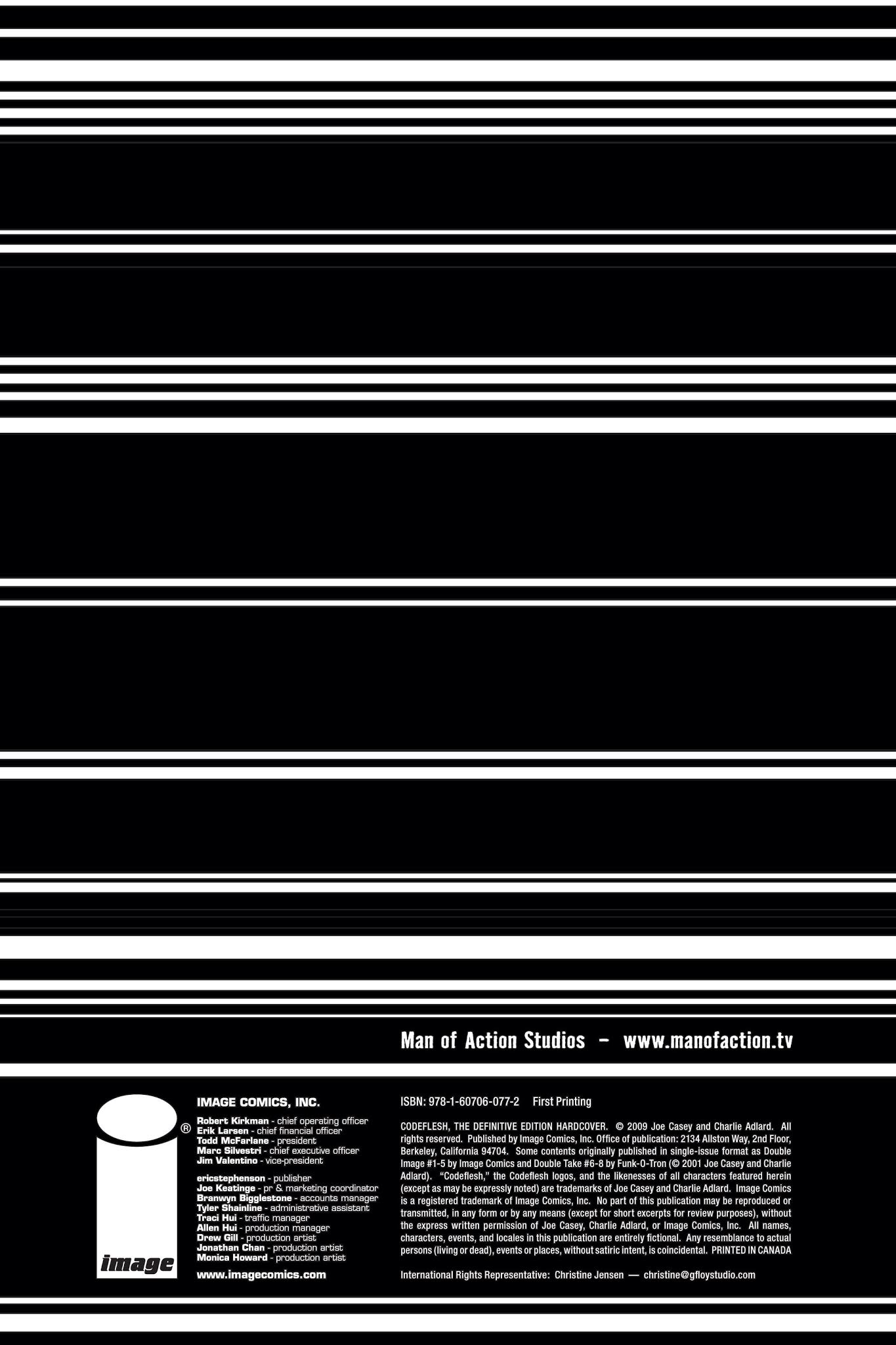 Read online Codeflesh, The Definitive Edition Hardcover comic -  Issue # TPB - 4