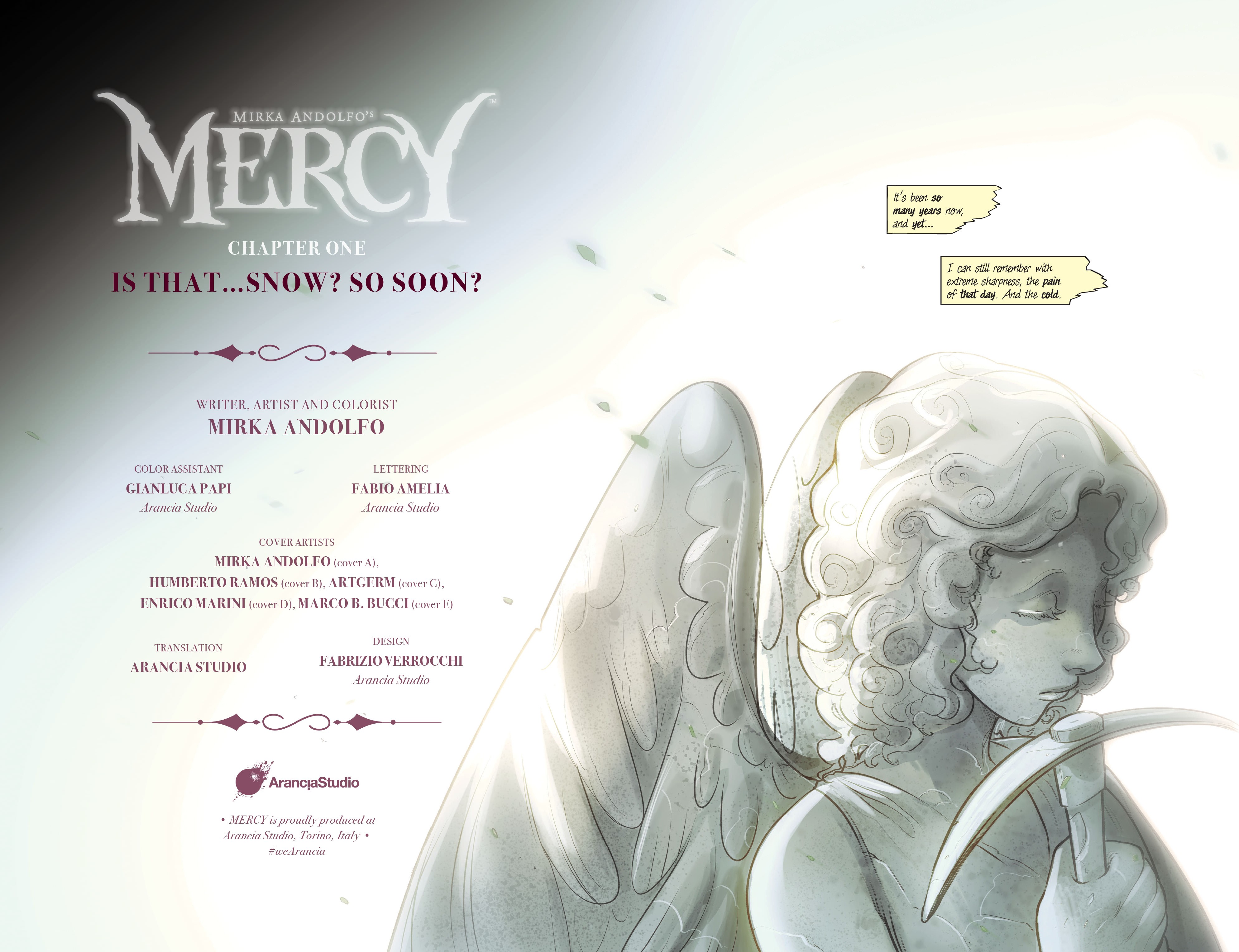 Read online Mirka Andolfo's Mercy comic -  Issue #1 - 6