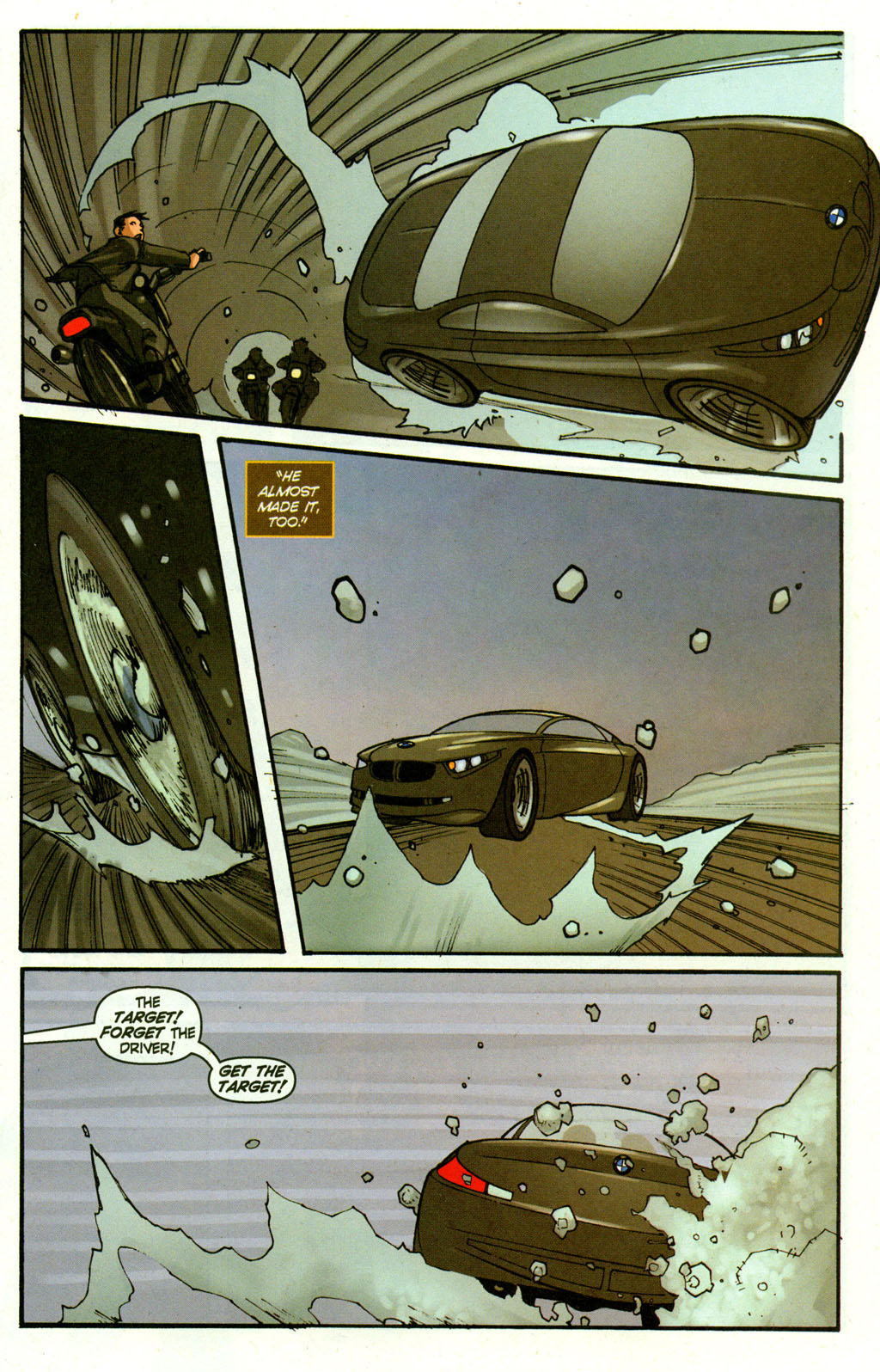 Read online BMWfilms.com's The Hire comic -  Issue #4 - 15