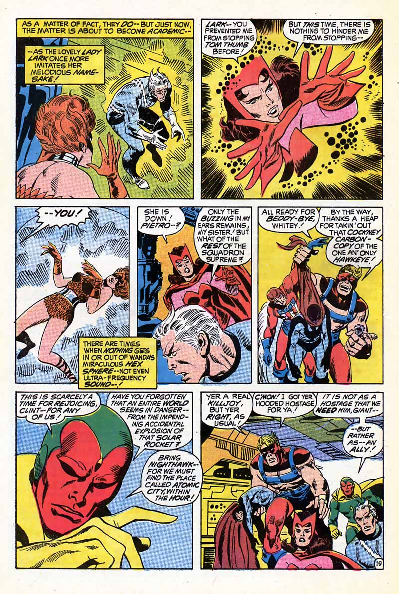 Read online The Avengers (1963) comic -  Issue #85 - 20