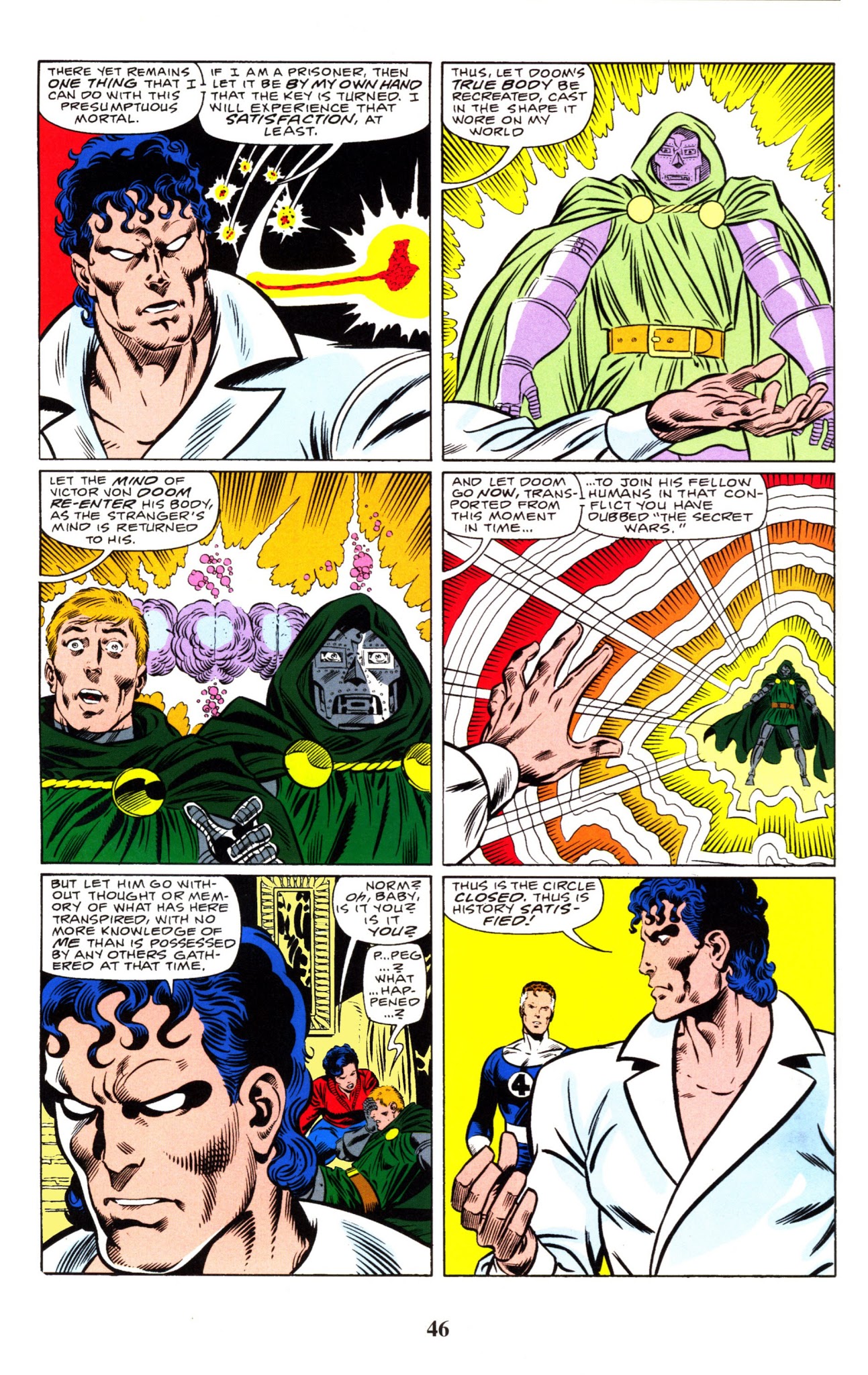 Read online Fantastic Four Visionaries: John Byrne comic -  Issue # TPB 8 - 48