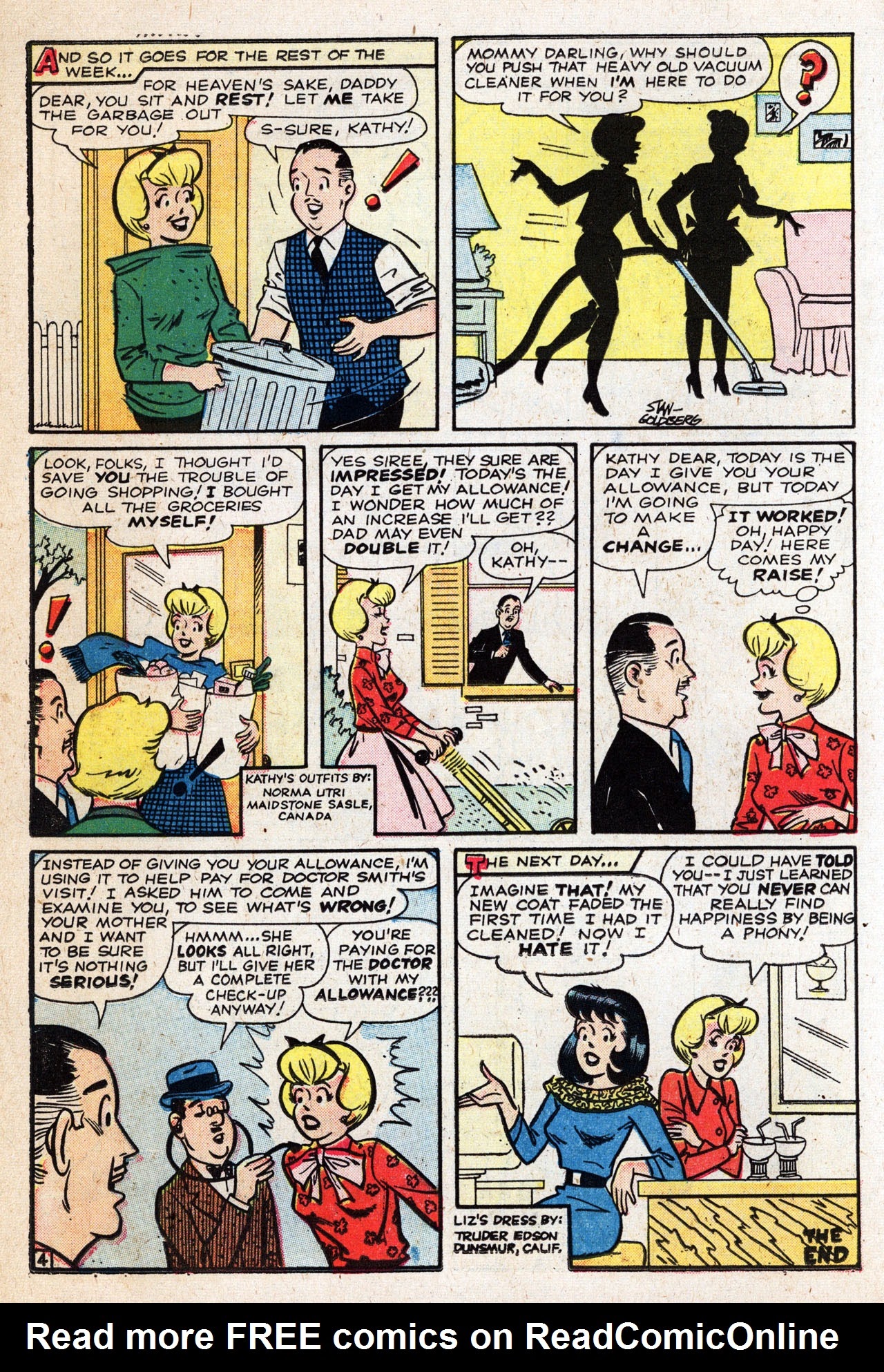 Read online Kathy (1959) comic -  Issue #11 - 14