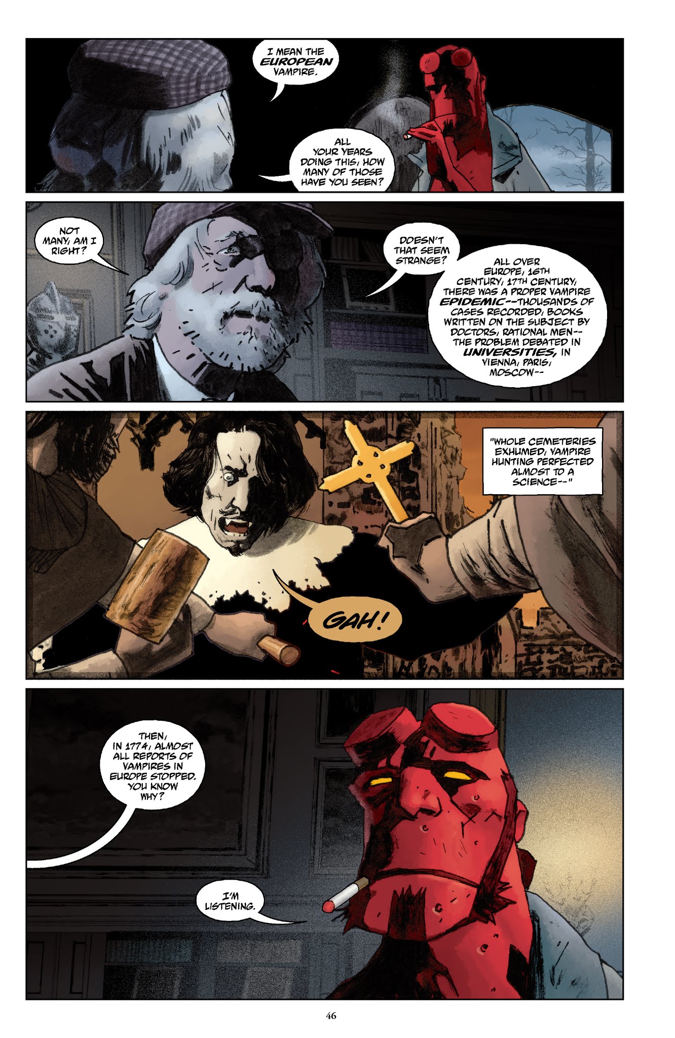Read online Hellboy The Complete Short Stories comic -  Issue # TPB 2 (Part 1) - 47