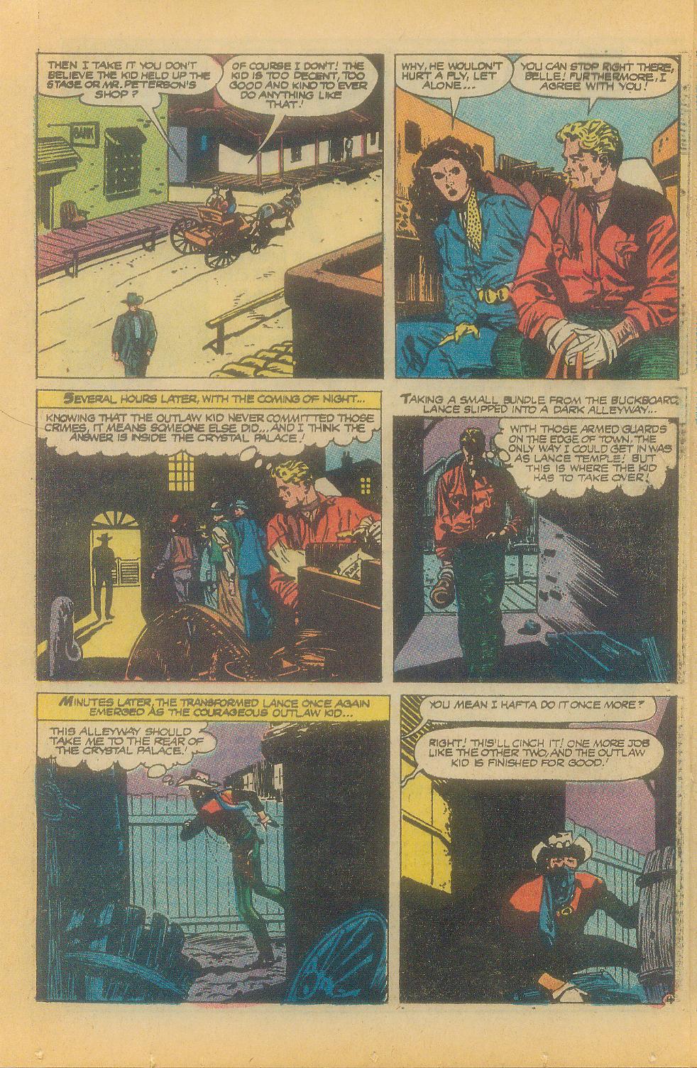 Read online The Outlaw Kid (1970) comic -  Issue #8 - 12
