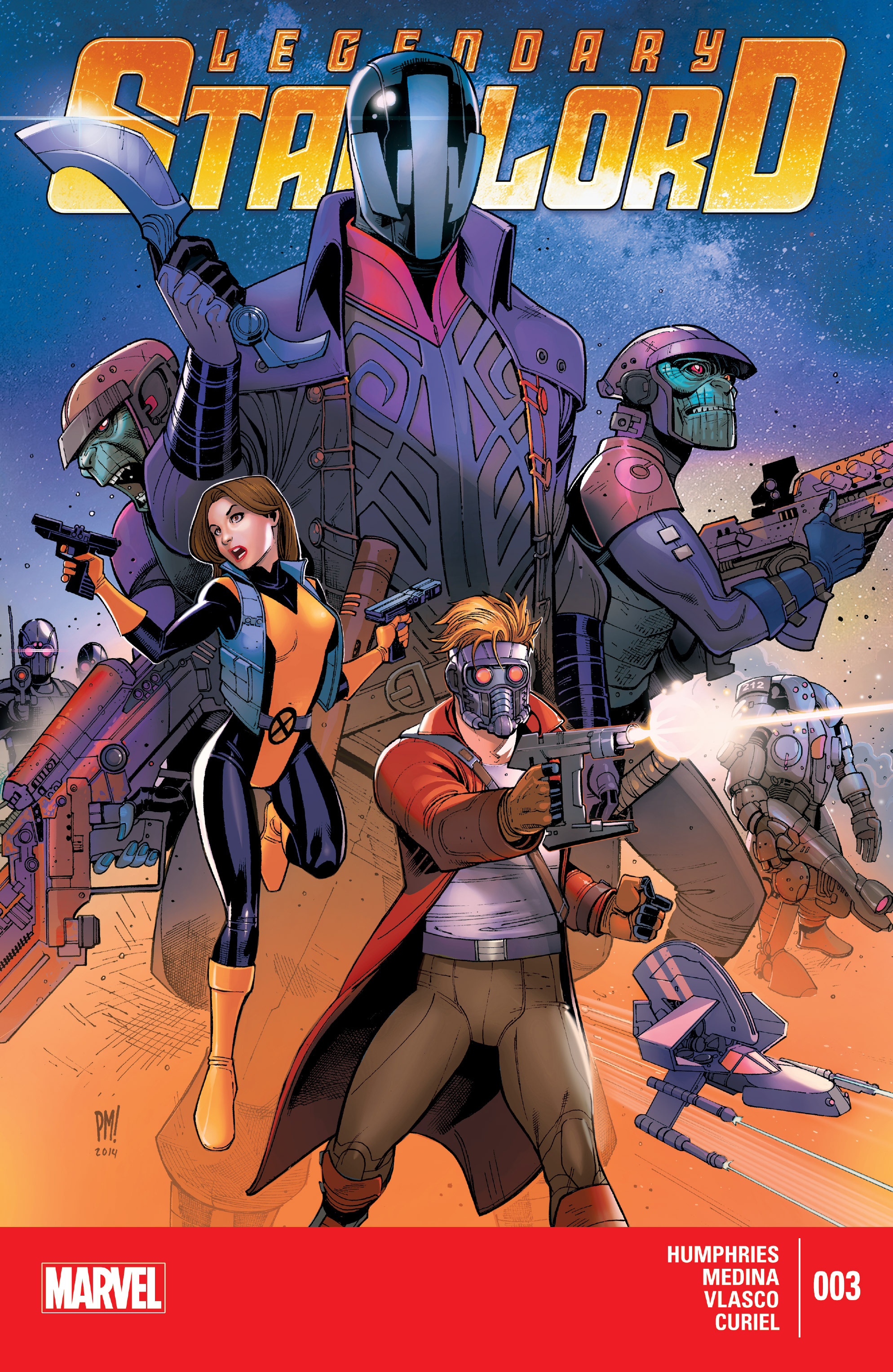 Read online Legendary Star-Lord comic -  Issue #3 - 1