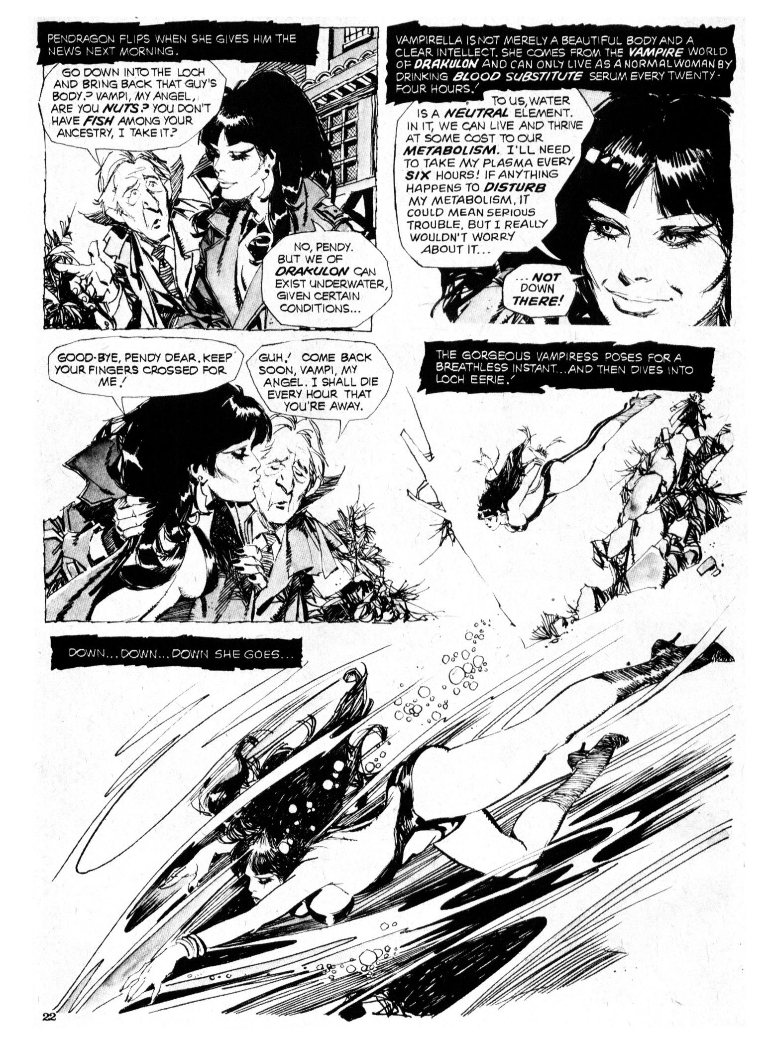 Read online Vampirella (1969) comic -  Issue #111 - 22