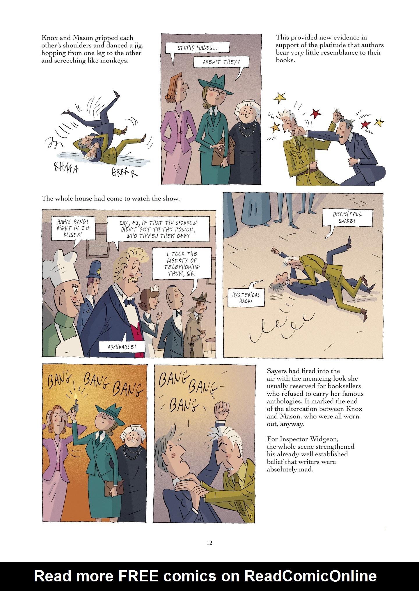 Read online The Detection Club comic -  Issue #2 - 10