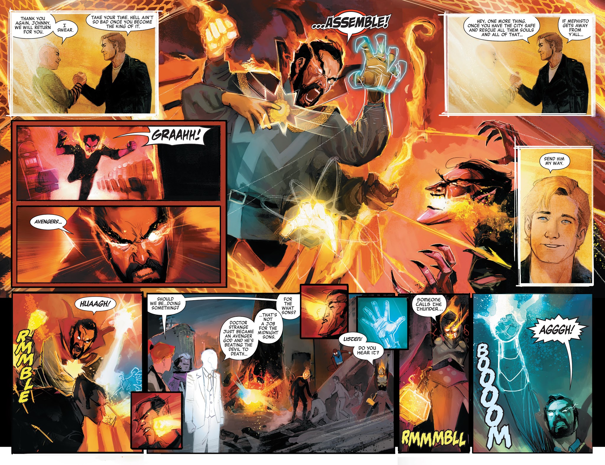 Read online Doctor Strange: Damnation comic -  Issue #4 - 18