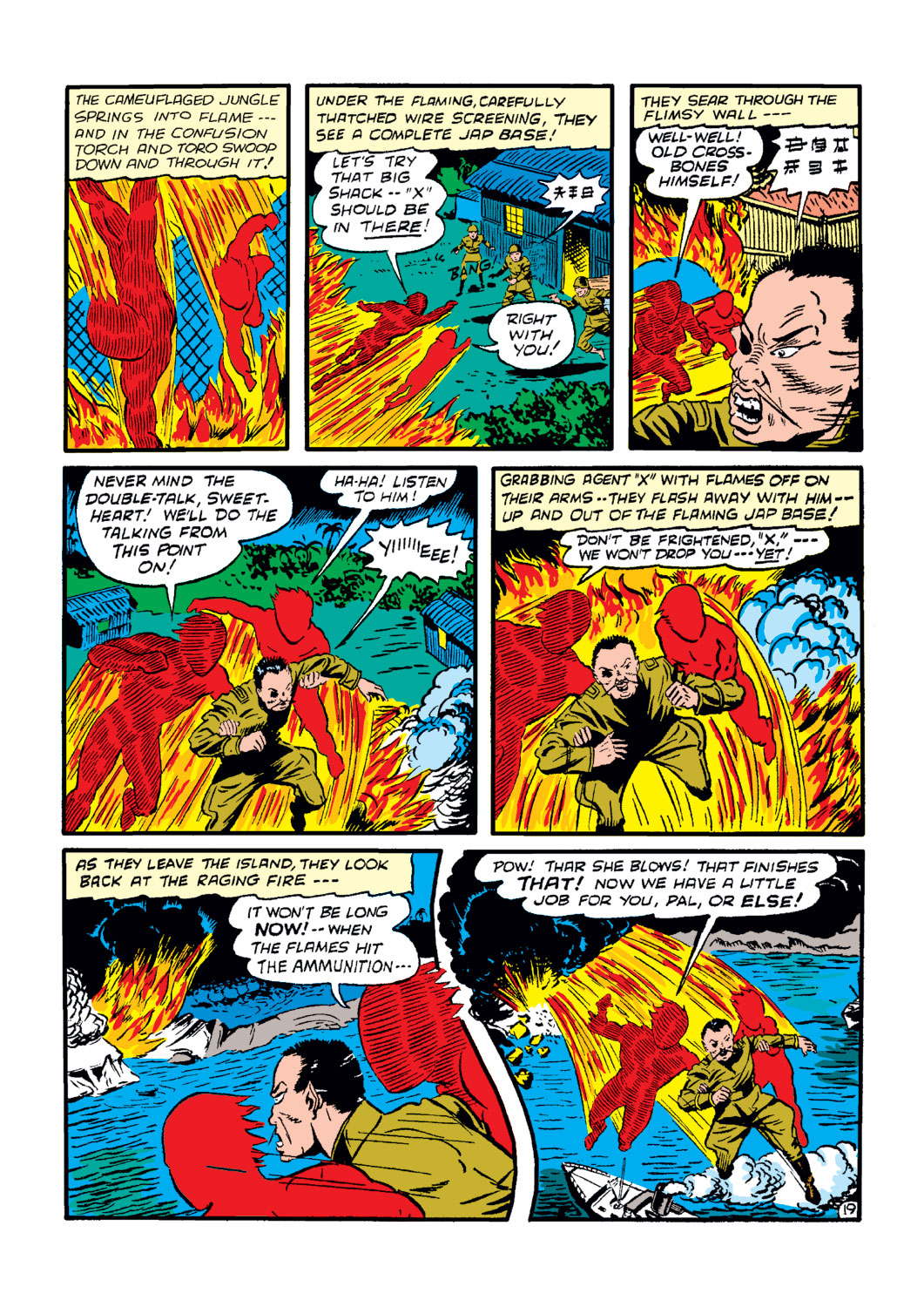 Read online The Human Torch (1940) comic -  Issue #7 - 21