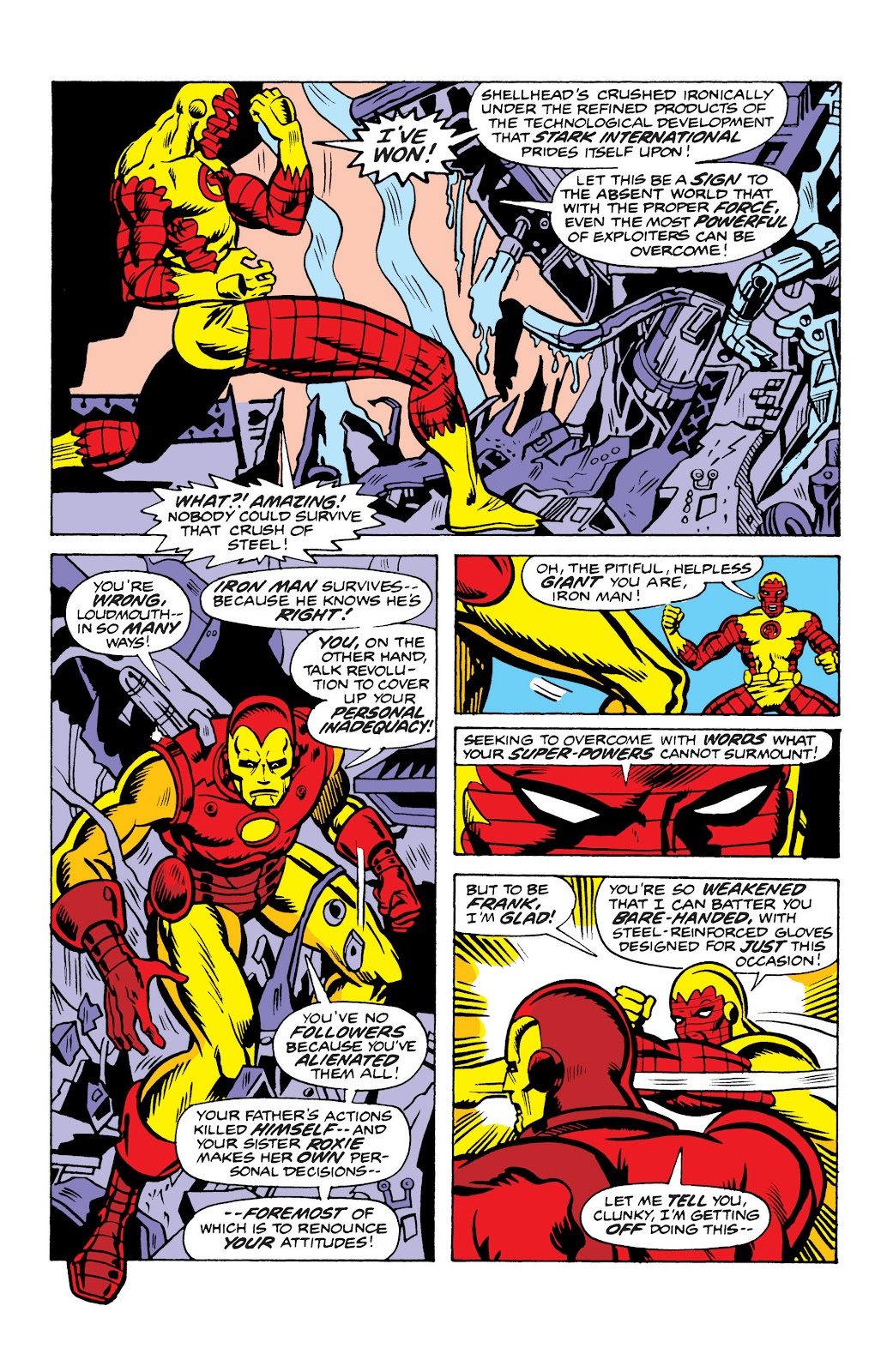 Read online Marvel Masterworks: The Invincible Iron Man comic -  Issue # TPB 10 (Part 2) - 70