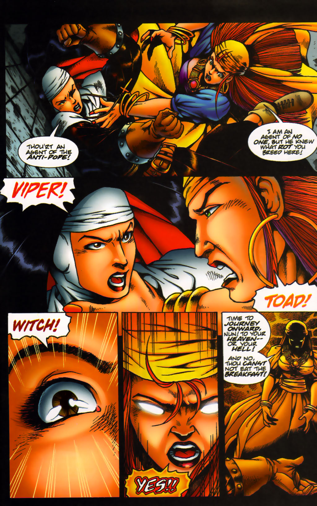 Read online Warrior Nun Areala: Scorpio Rose comic -  Issue #1 - 21