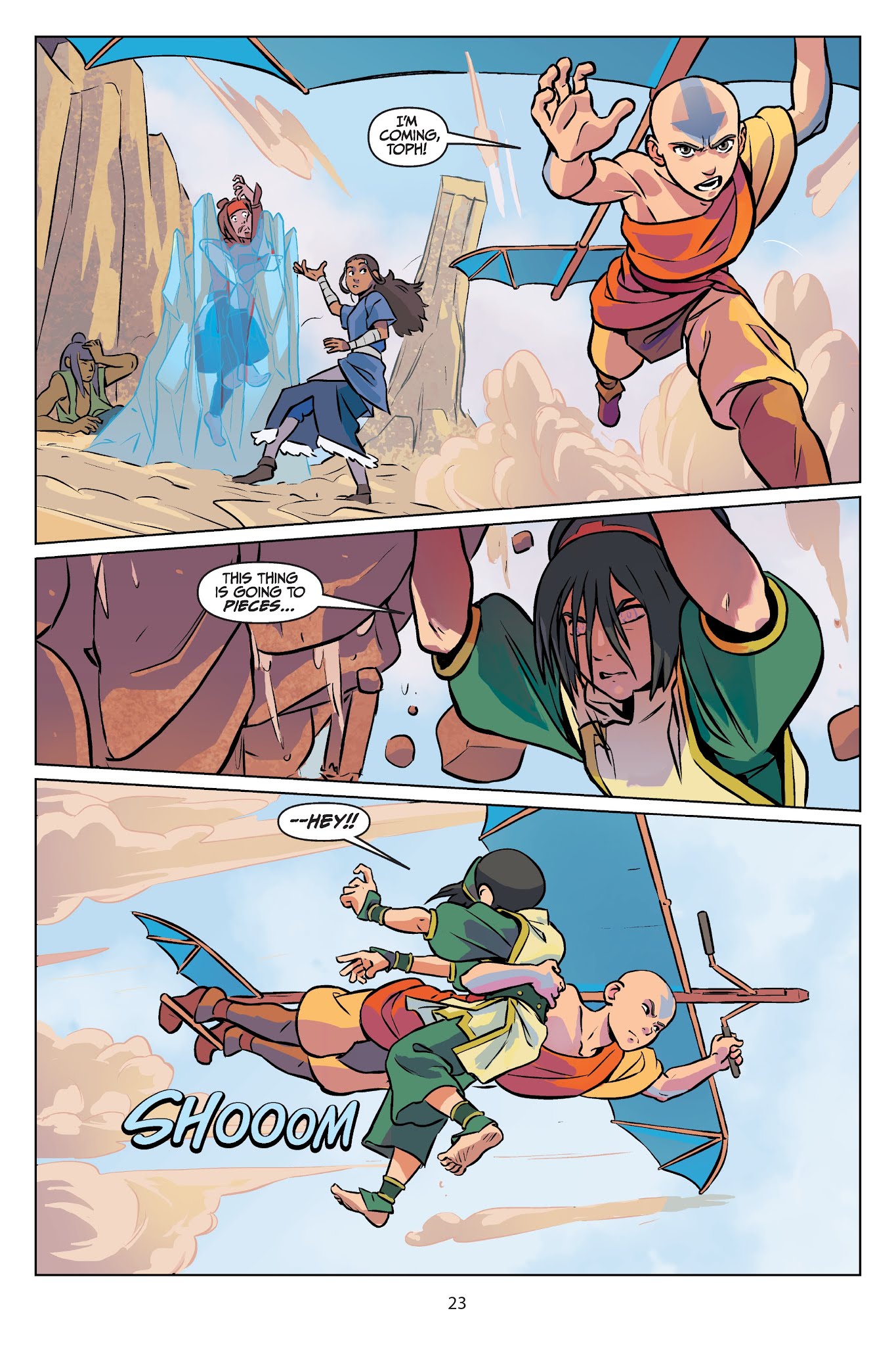 Read online Nickelodeon Avatar: The Last Airbender - Imbalance comic -  Issue # TPB 1 - 24