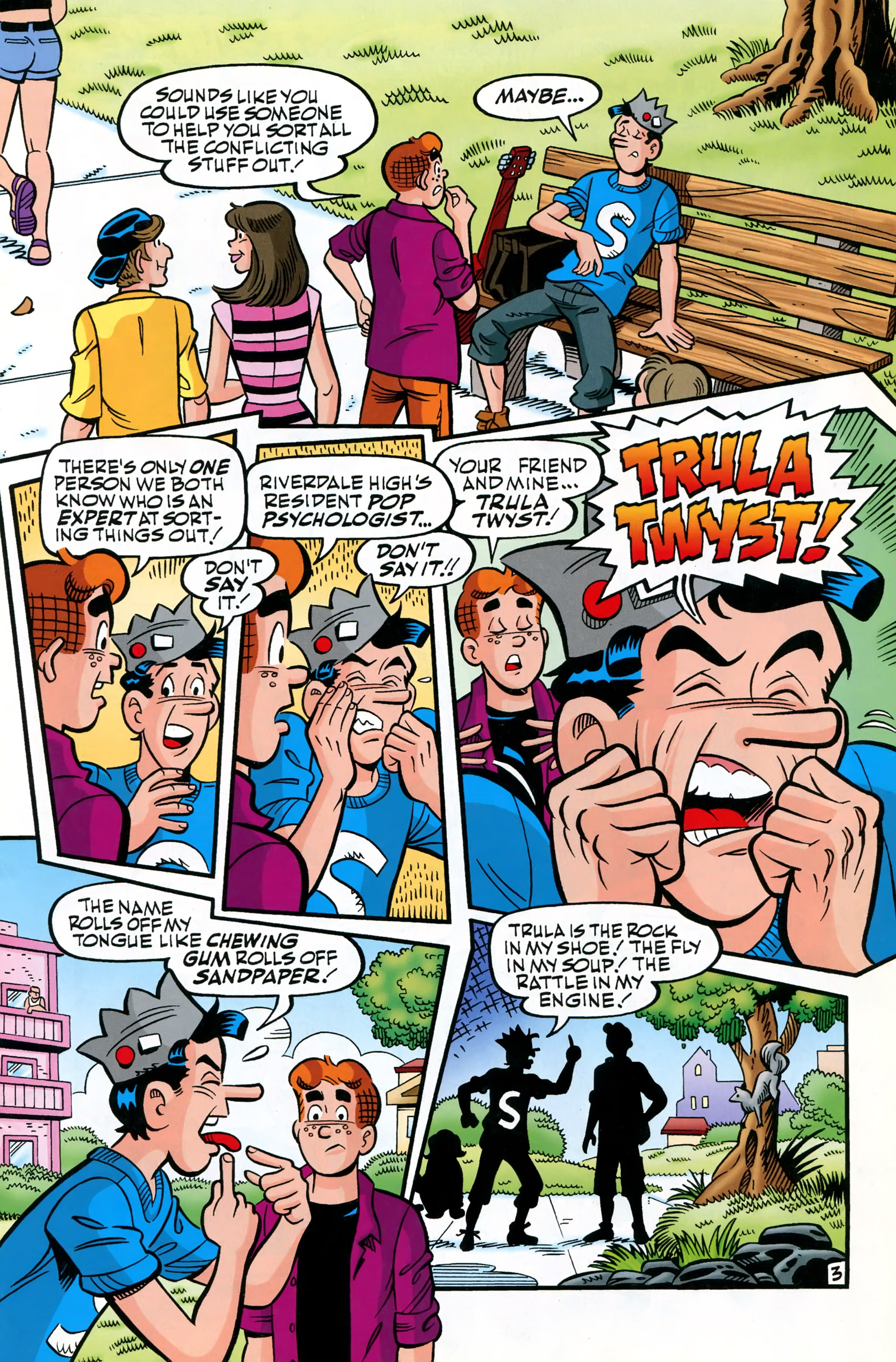 Read online Archie's Pal Jughead Comics comic -  Issue #210 - 5