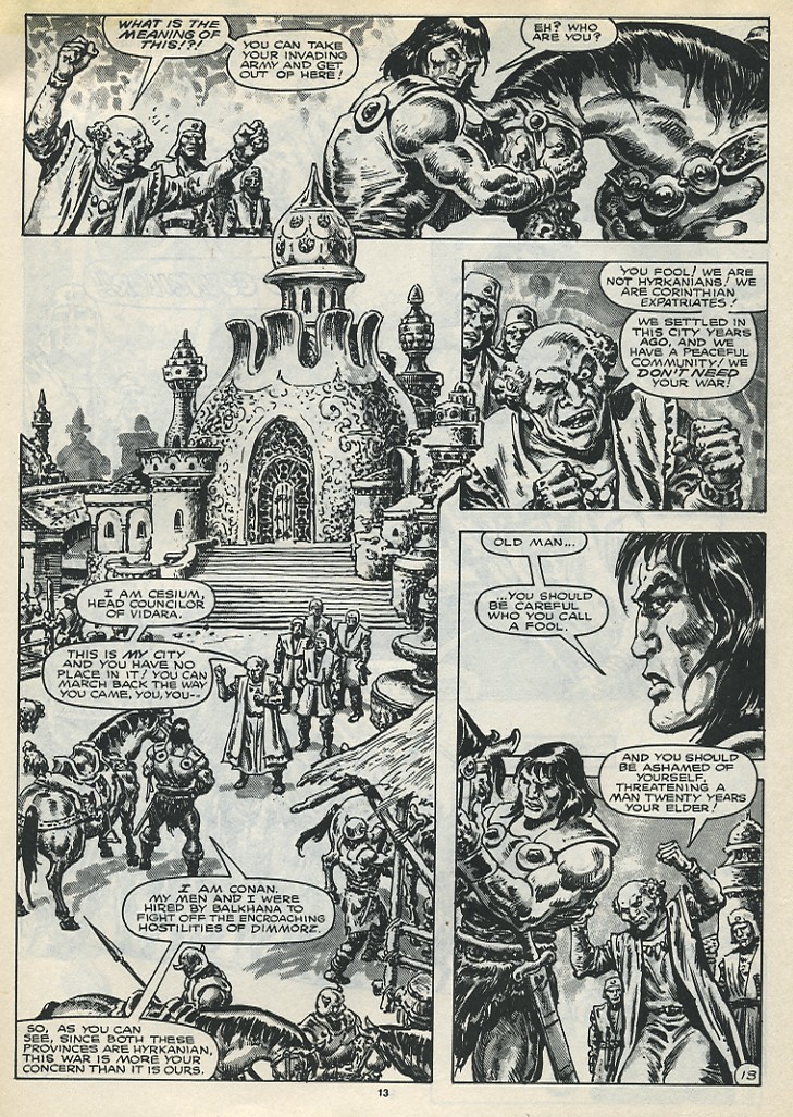 Read online The Savage Sword Of Conan comic -  Issue #173 - 15