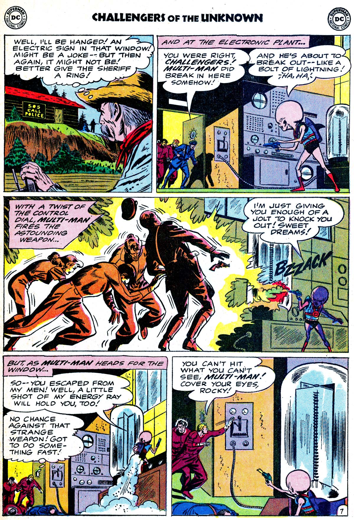 Challengers of the Unknown (1958) Issue #20 #20 - English 9