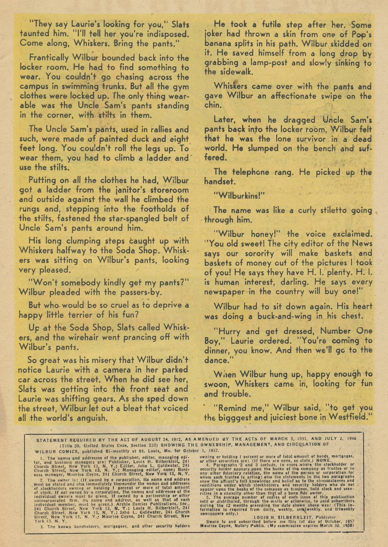 Read online Wilbur Comics comic -  Issue #78 - 27