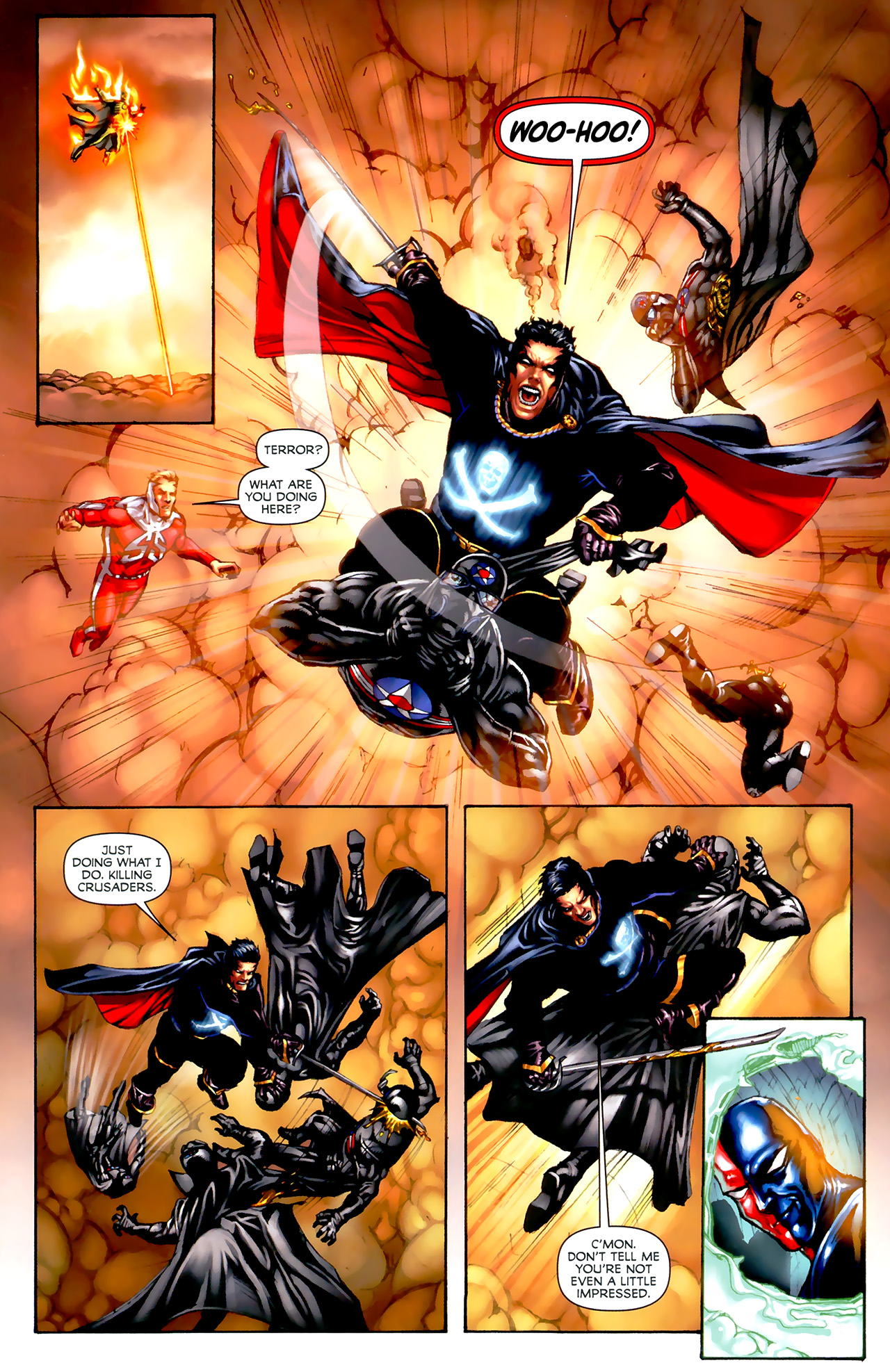 Read online Project Superpowers: Chapter Two comic -  Issue #5 - 8