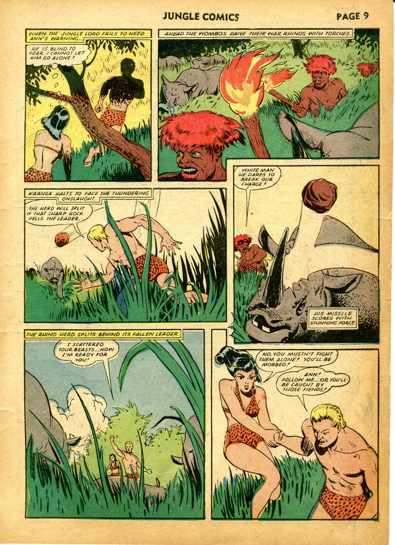 Read online Jungle Comics comic -  Issue #32 - 12