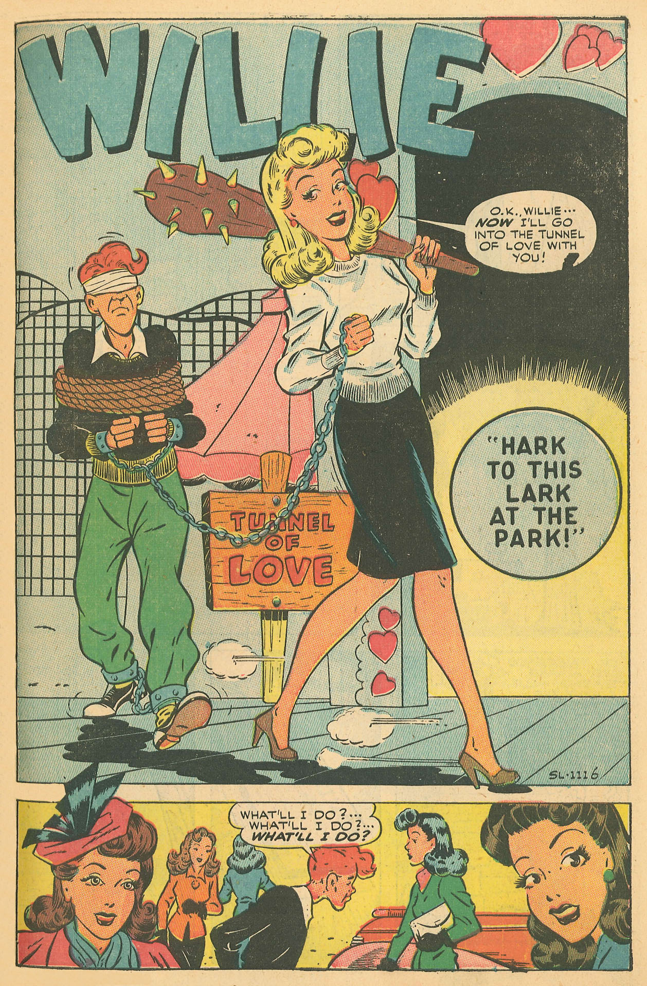 Read online Willie Comics (1946) comic -  Issue #6 - 39