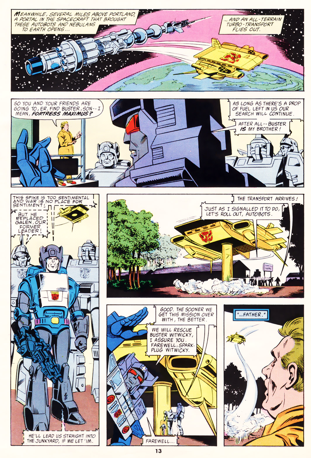 Read online The Transformers (UK) comic -  Issue #158 - 12