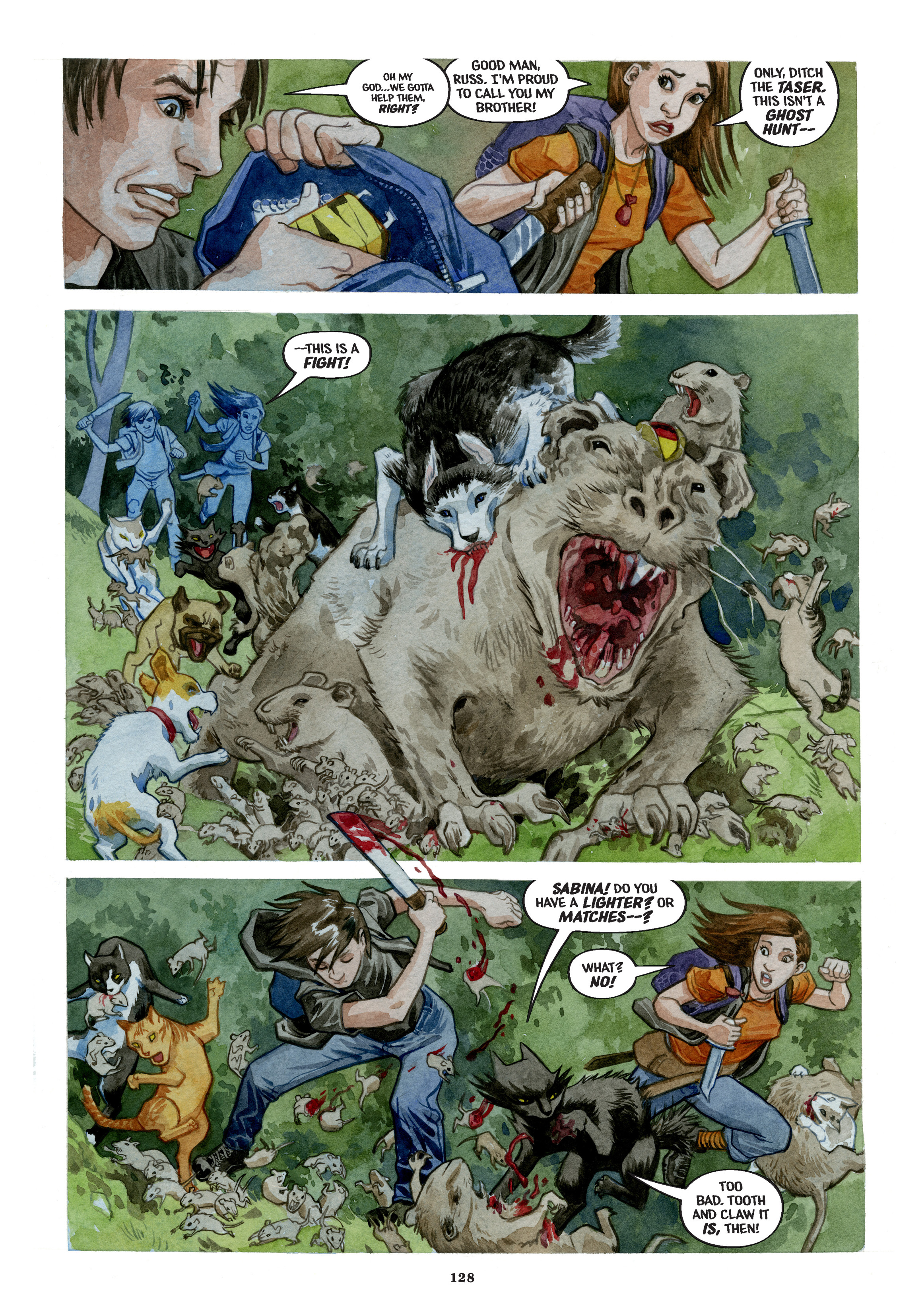 Read online Beasts of Burden: Neighborhood Watch (2019) comic -  Issue # TPB (Part 2) - 31