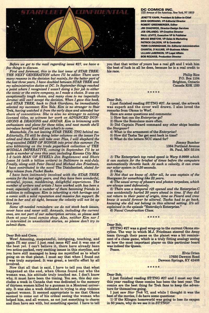 Read online Star Trek: The Next Generation (1989) comic -  Issue #31 - 26
