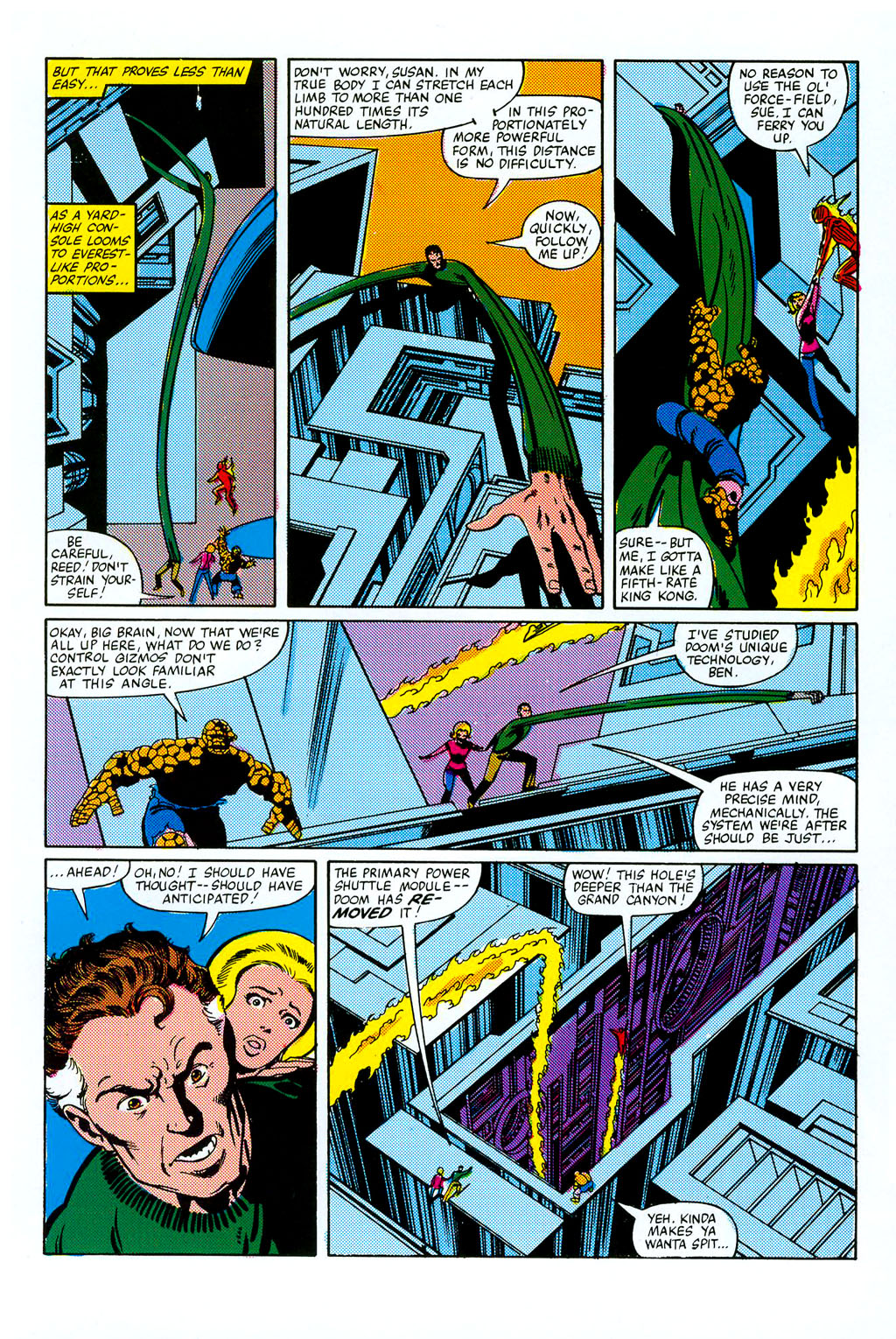 Read online Fantastic Four Visionaries: John Byrne comic -  Issue # TPB 1 - 124