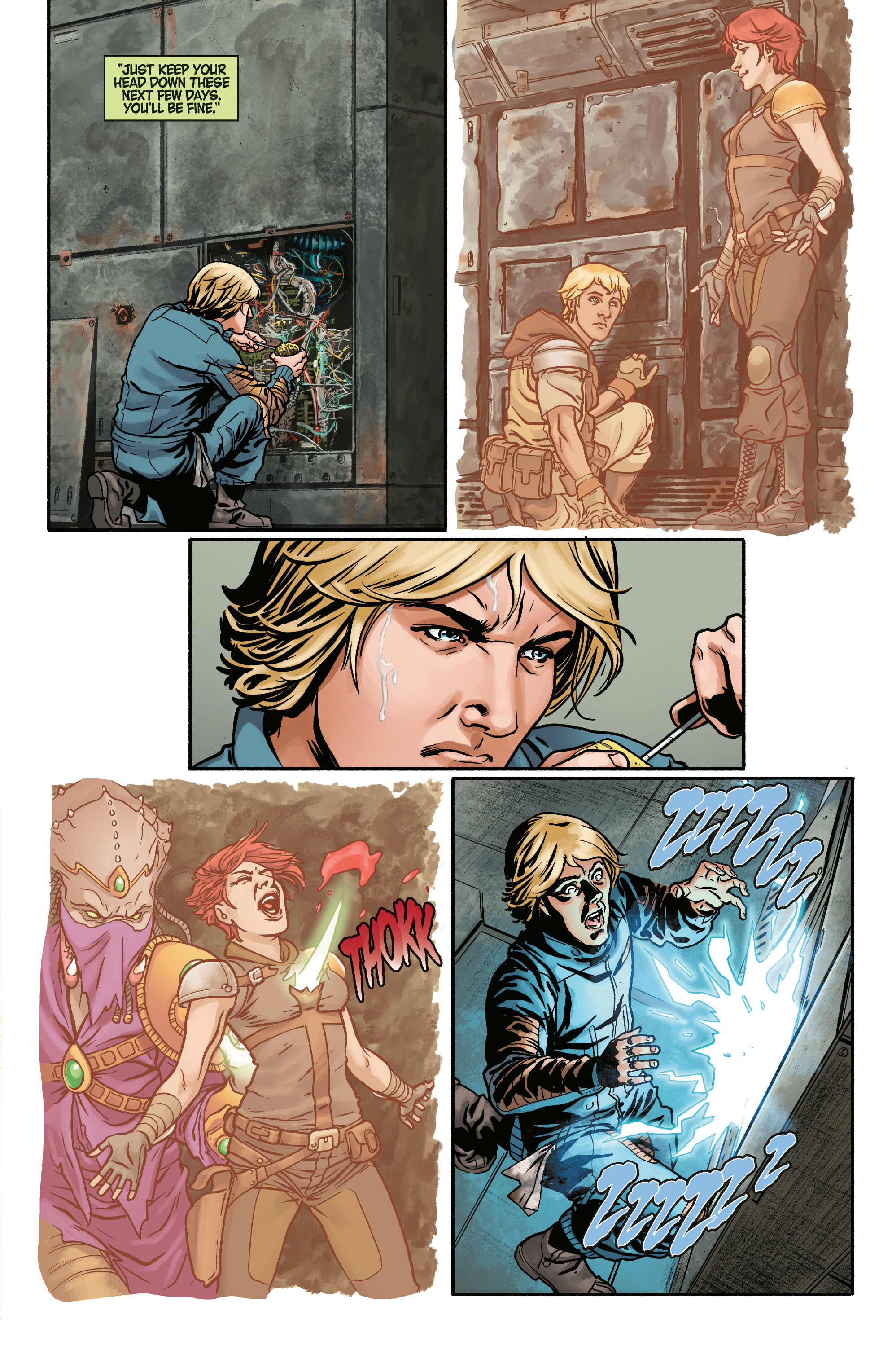 Read online StarCraft: Survivors comic -  Issue #2 - 5