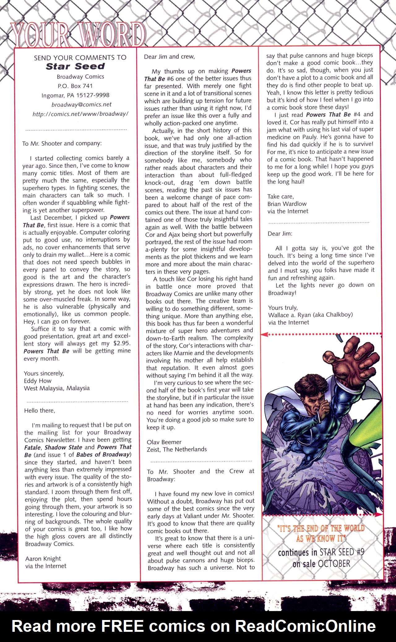 Read online Star Seed comic -  Issue #8 - 25