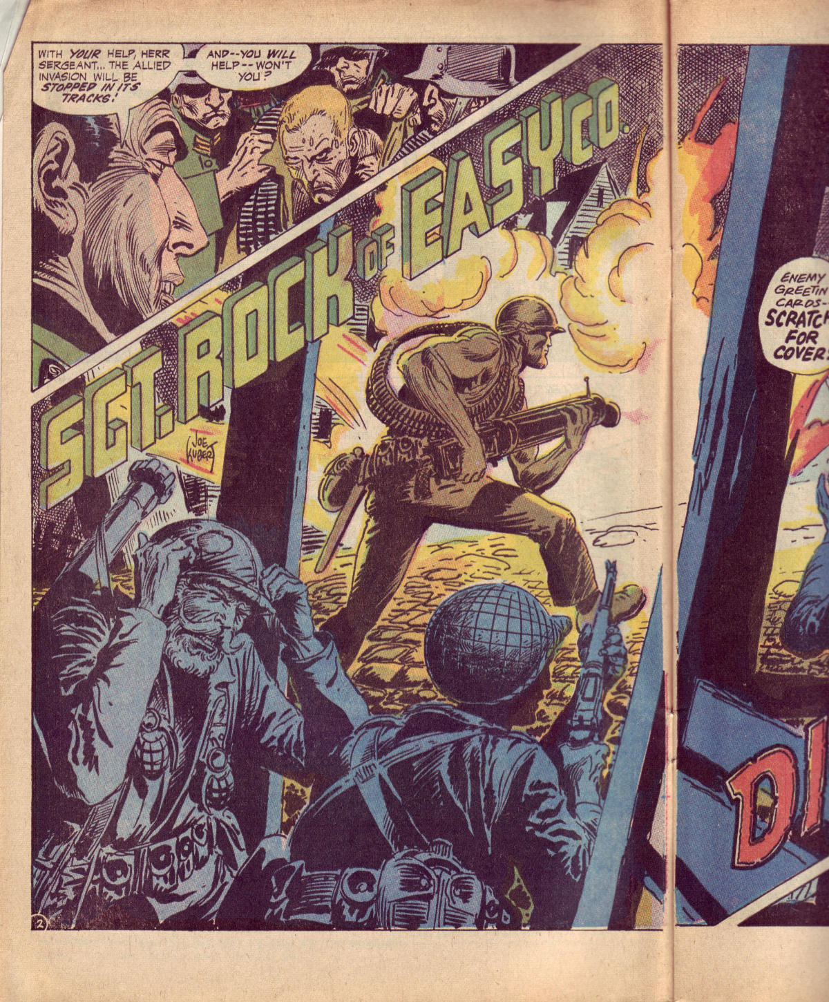Read online Our Army at War (1952) comic -  Issue #222 - 4