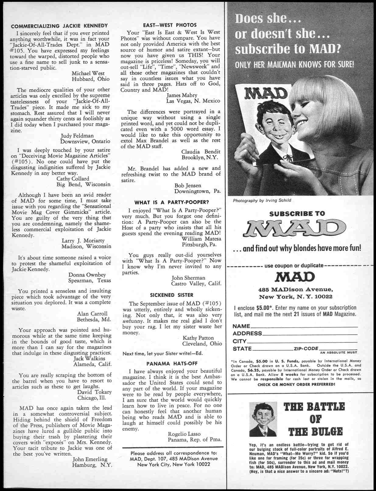 Read online MAD comic -  Issue #107 - 5