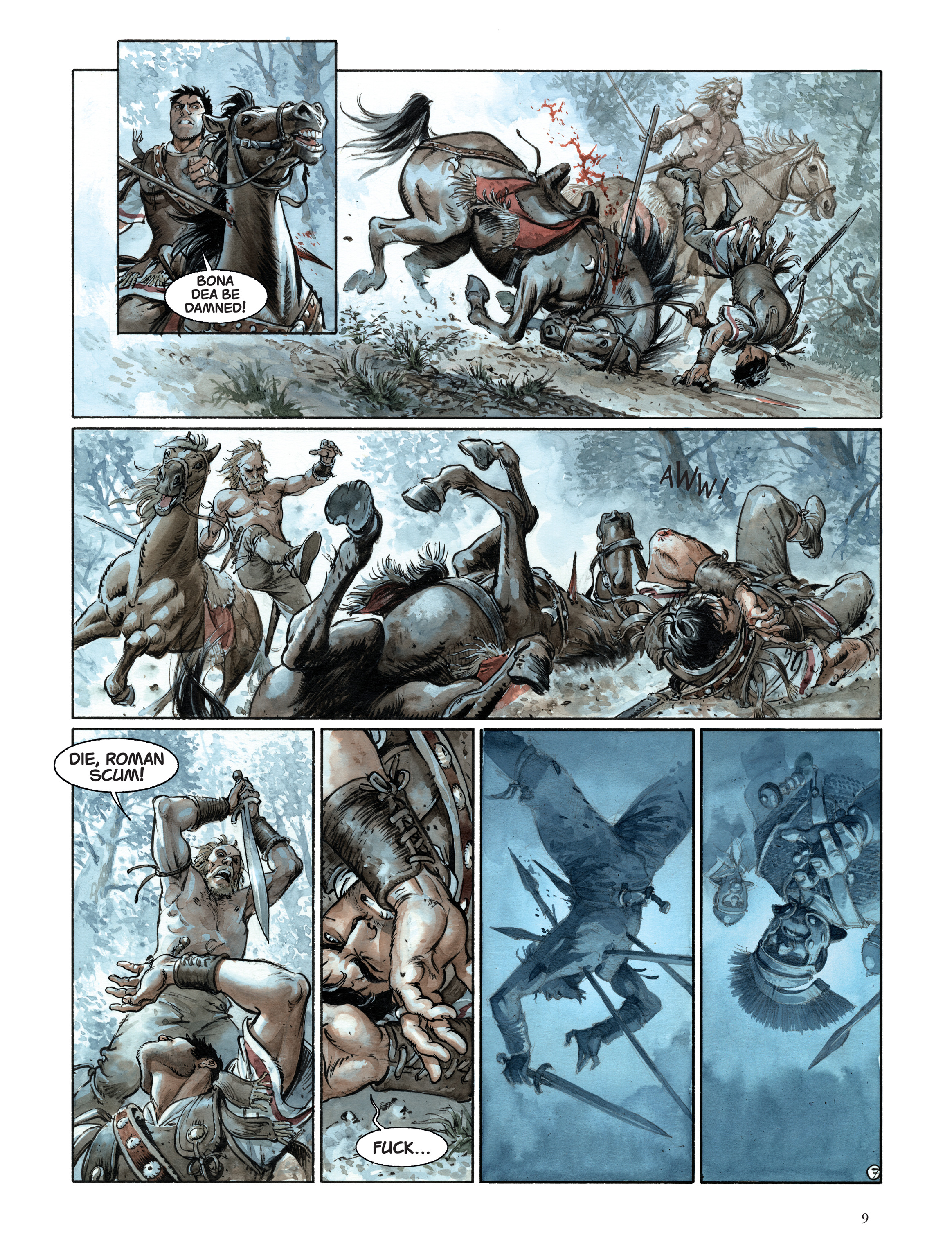 Read online The Eagles of Rome comic -  Issue # TPB 4 - 10