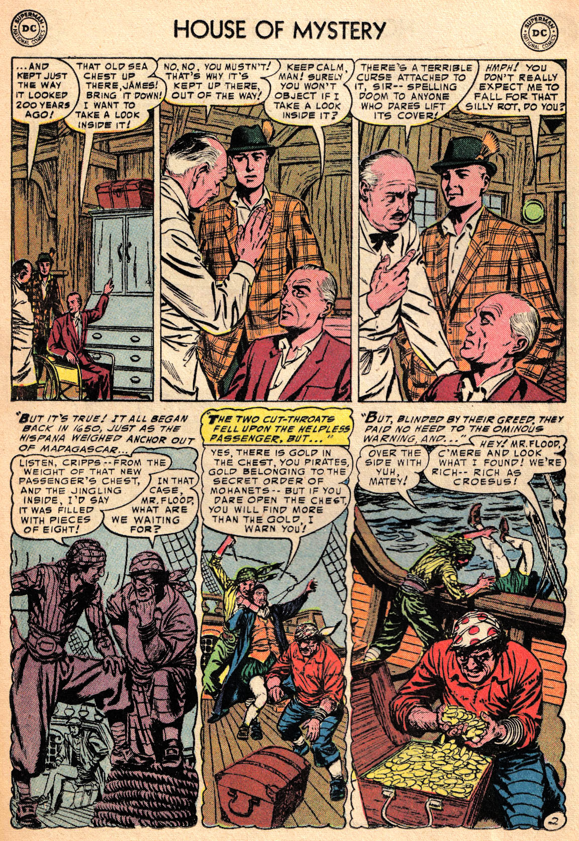 Read online House of Mystery (1951) comic -  Issue #30 - 12